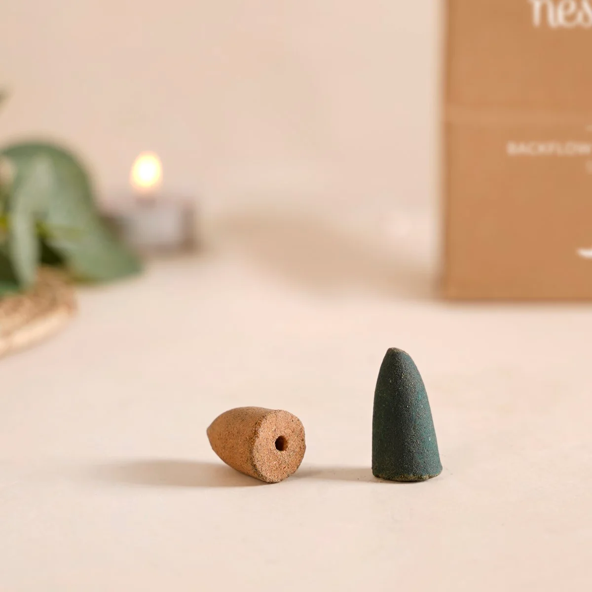 Aromatic Terracotta Incense Cones Pack Of 50 - Image 12
