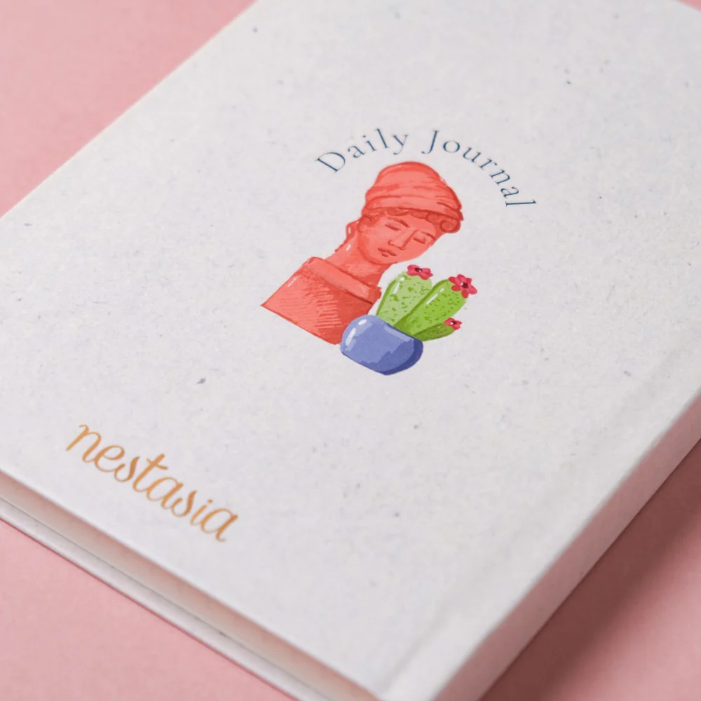 Artsy Life Hardbound Daily Journal Multicolour 8.2 X 5.9 Inch - Image 9