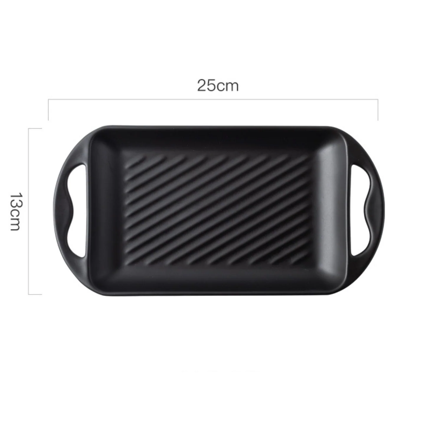 Baking Tray With Handle Black - Image 5