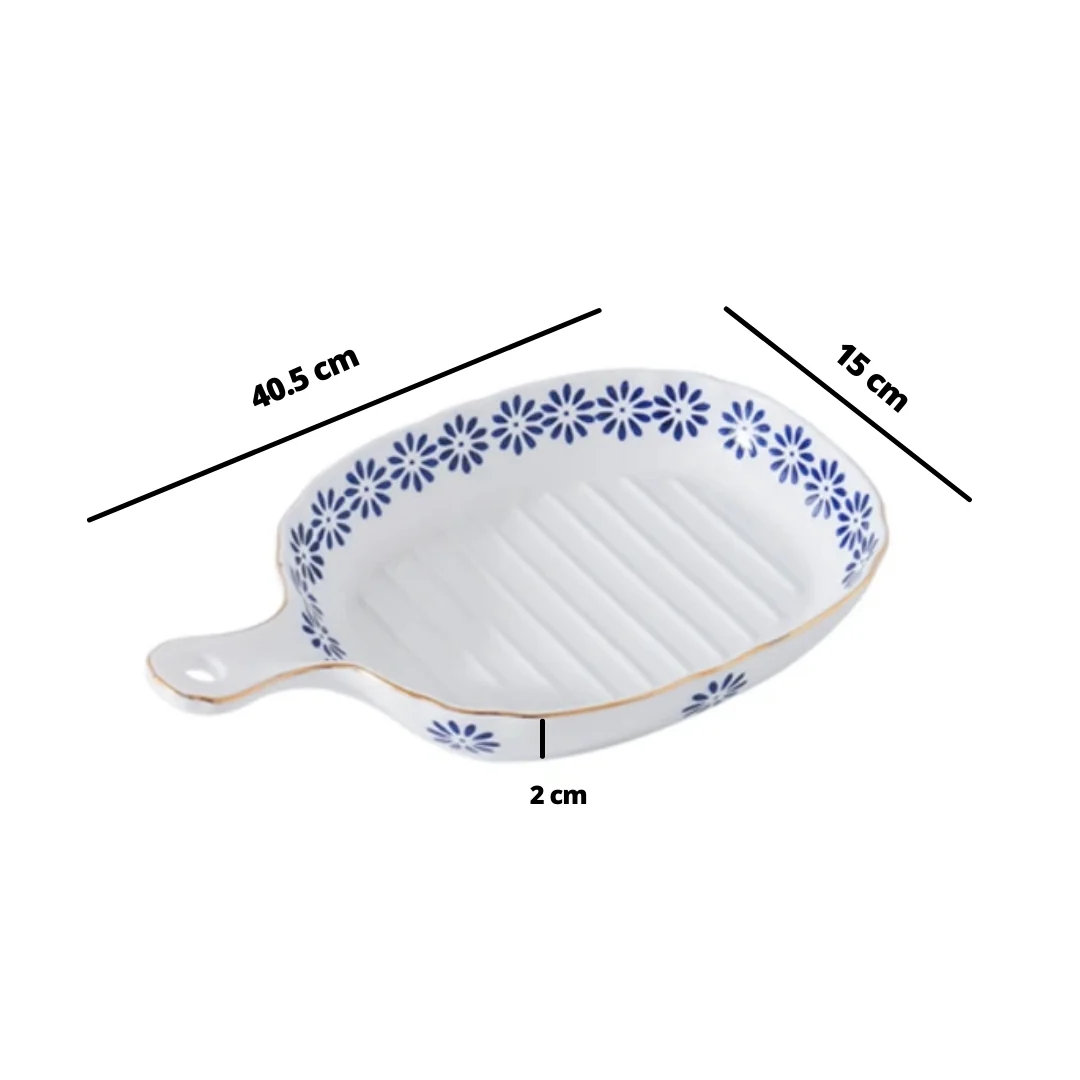 Daisy Plate with Handle - Image 7