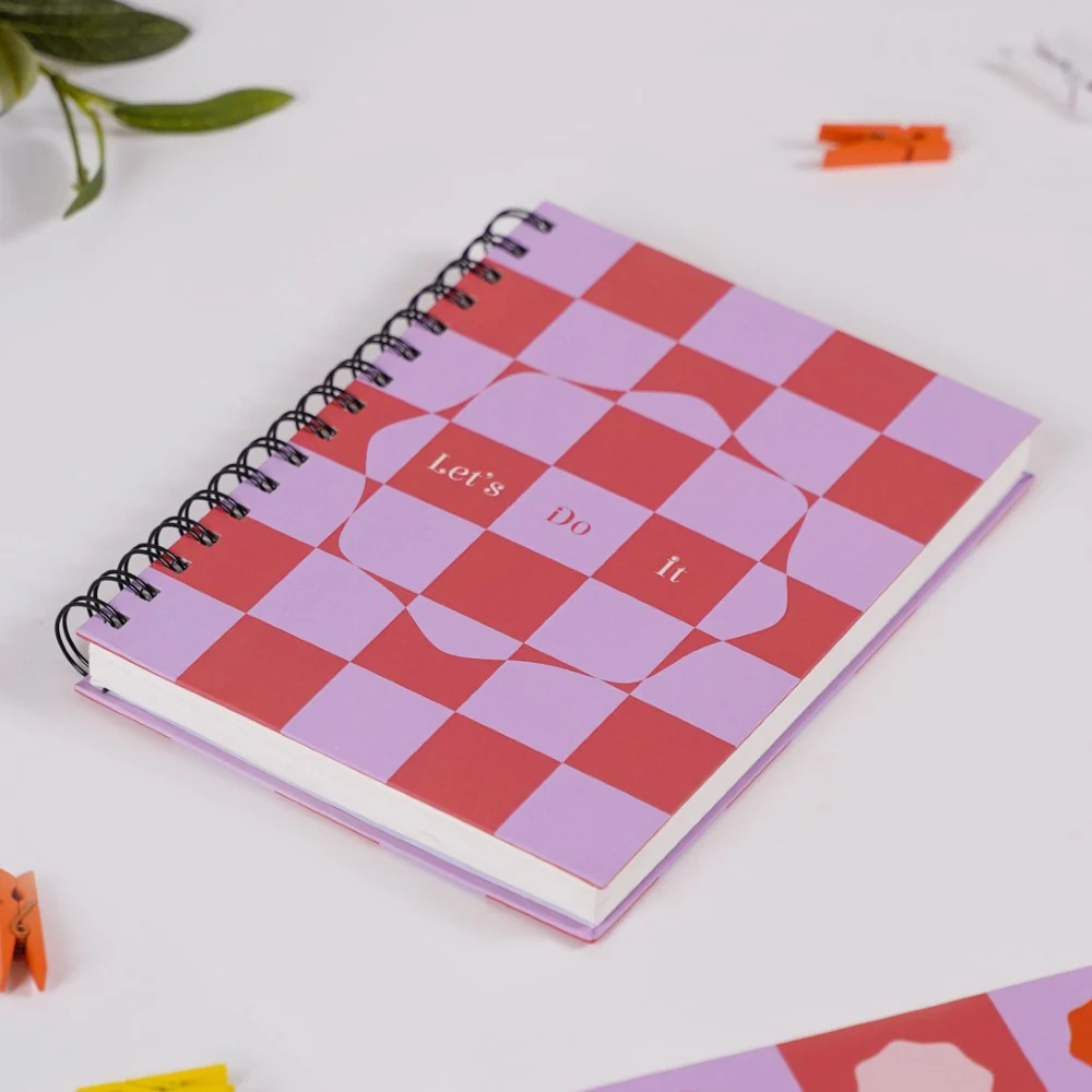 Hardbound Spiral Planner & Notepad Set - Image 5