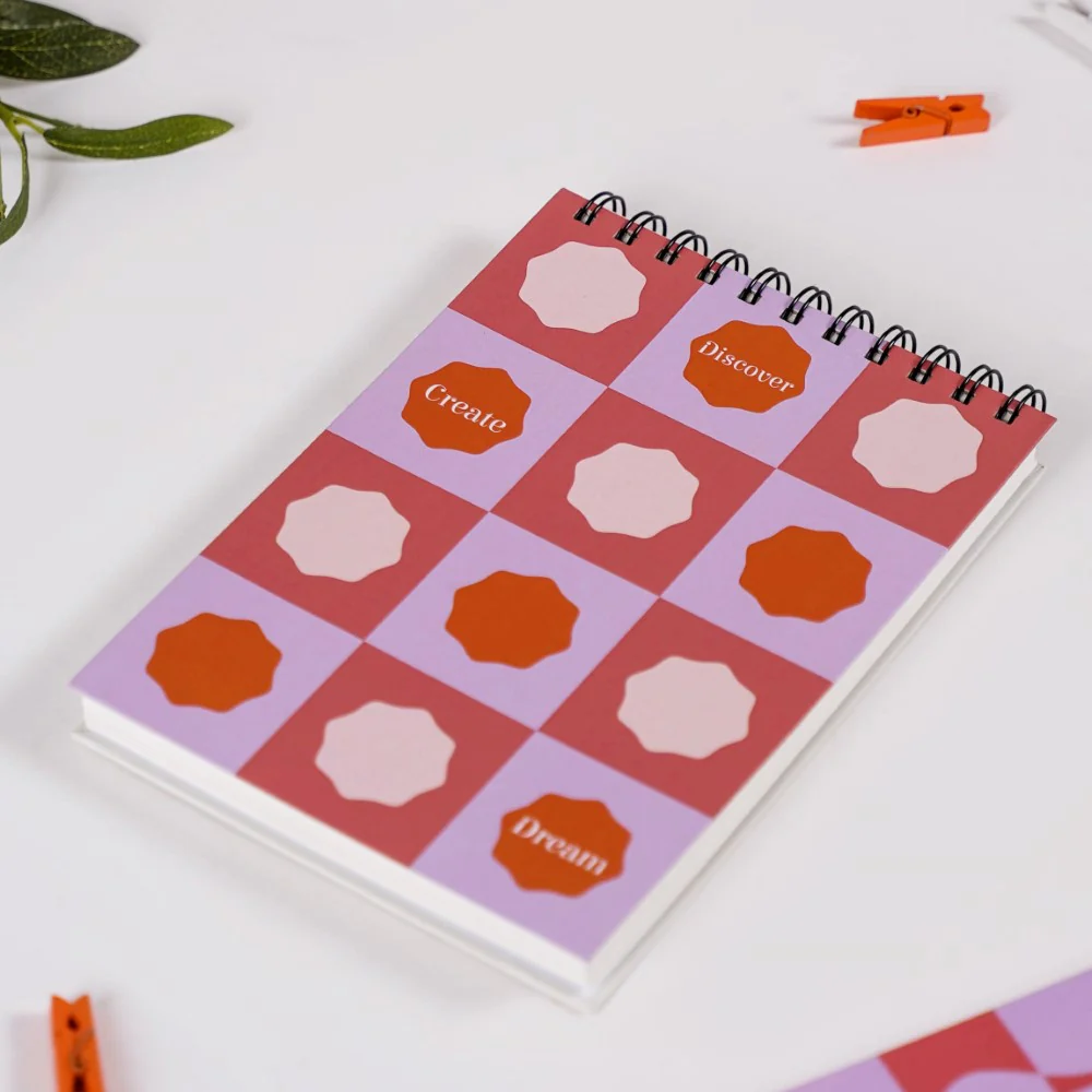 Hardbound Spiral Planner & Notepad Set - Image 9