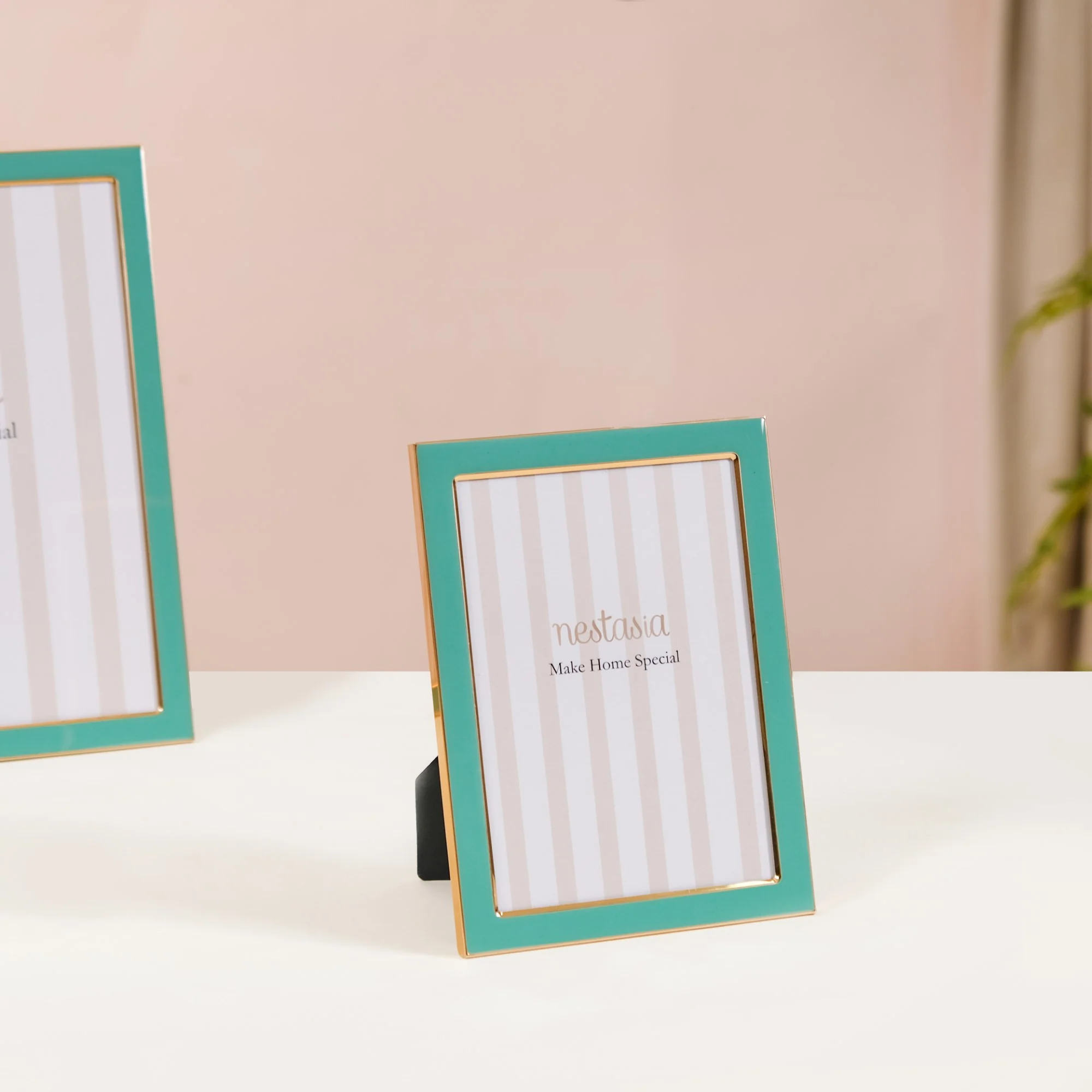 Modern Picture Frames Teal Set Of 3 - Image 5