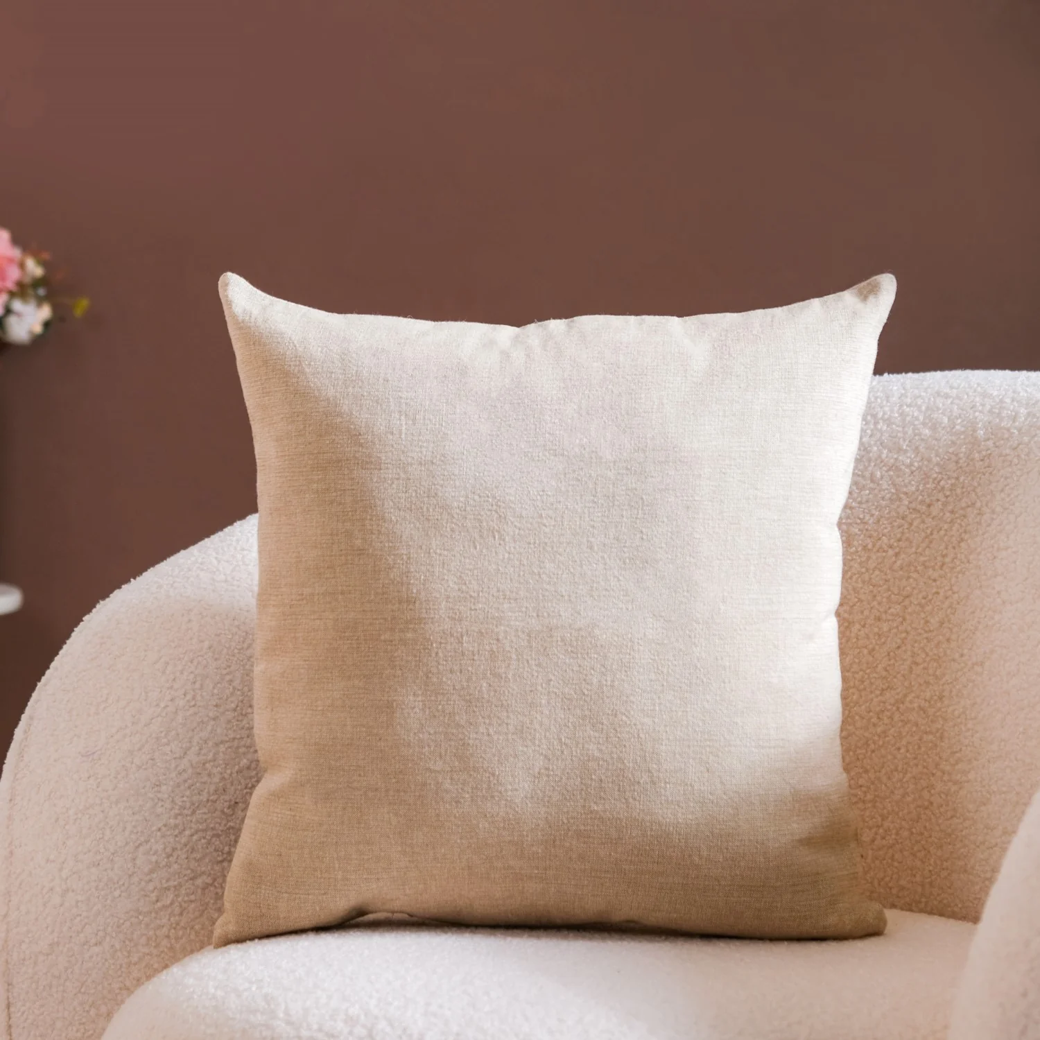 Sylvan Embroidered Cushion Case 16x16 Inch - Image 7