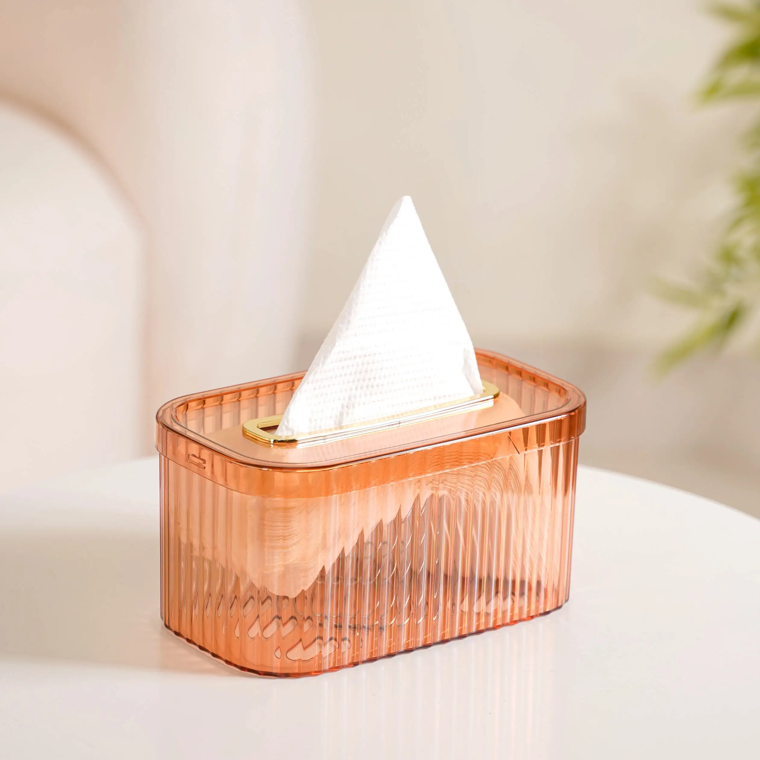 Tissue Paper Holder With Organizer Amber - Image 9
