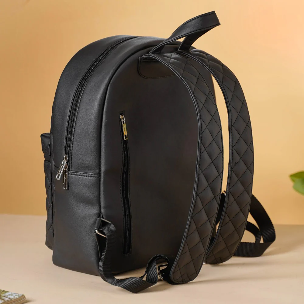 Travel Backpack For Laptop Black - Image 6