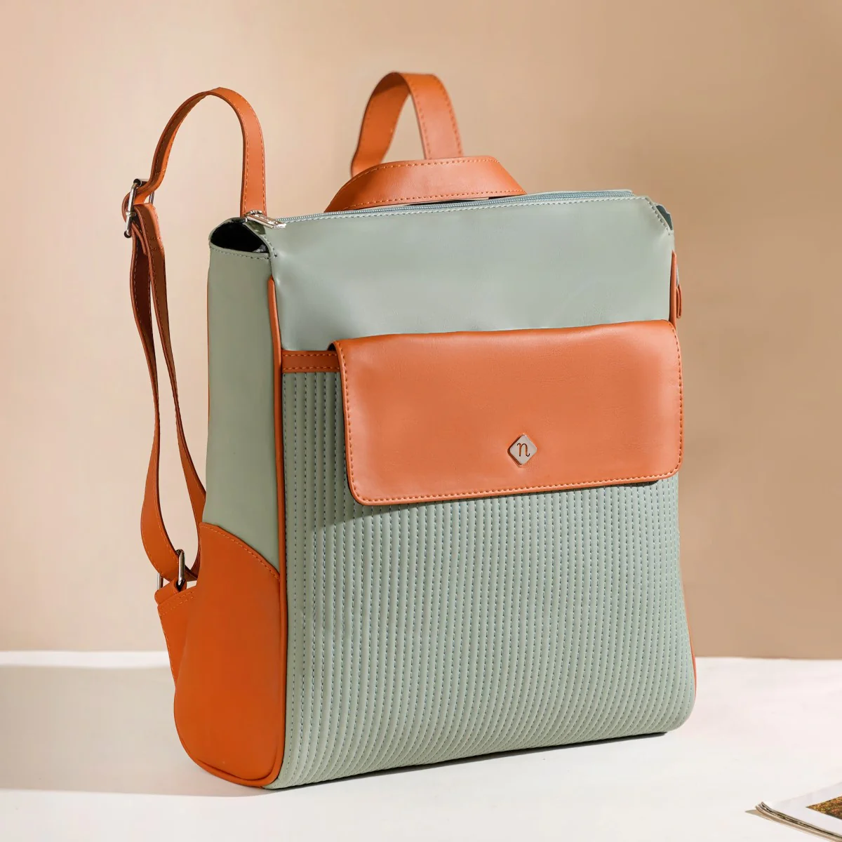 2-In-1 Convertible Tote Bag And Backpack - Image 2