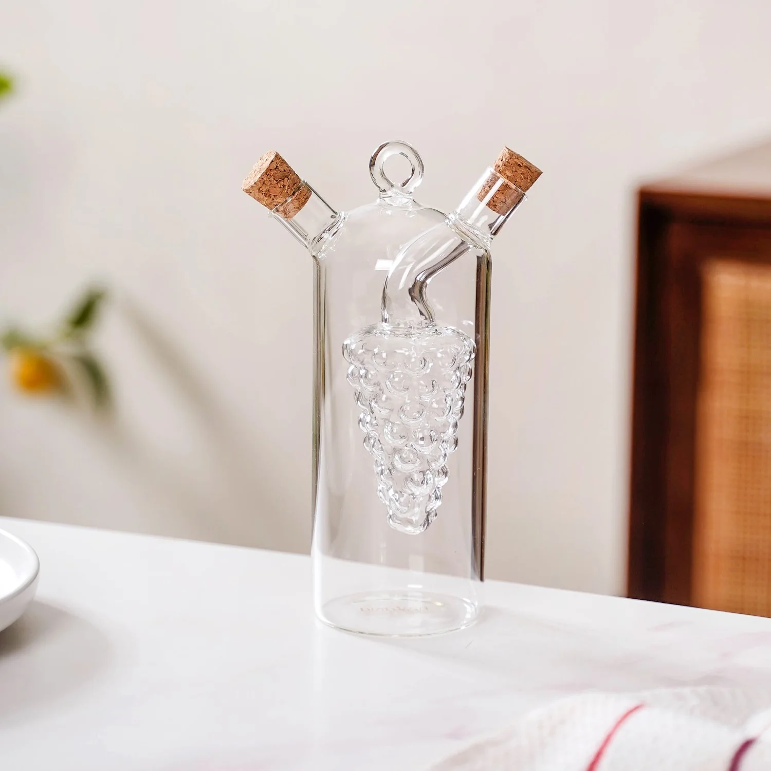 2 In 1 Glass Oil Dispenser - Image 3