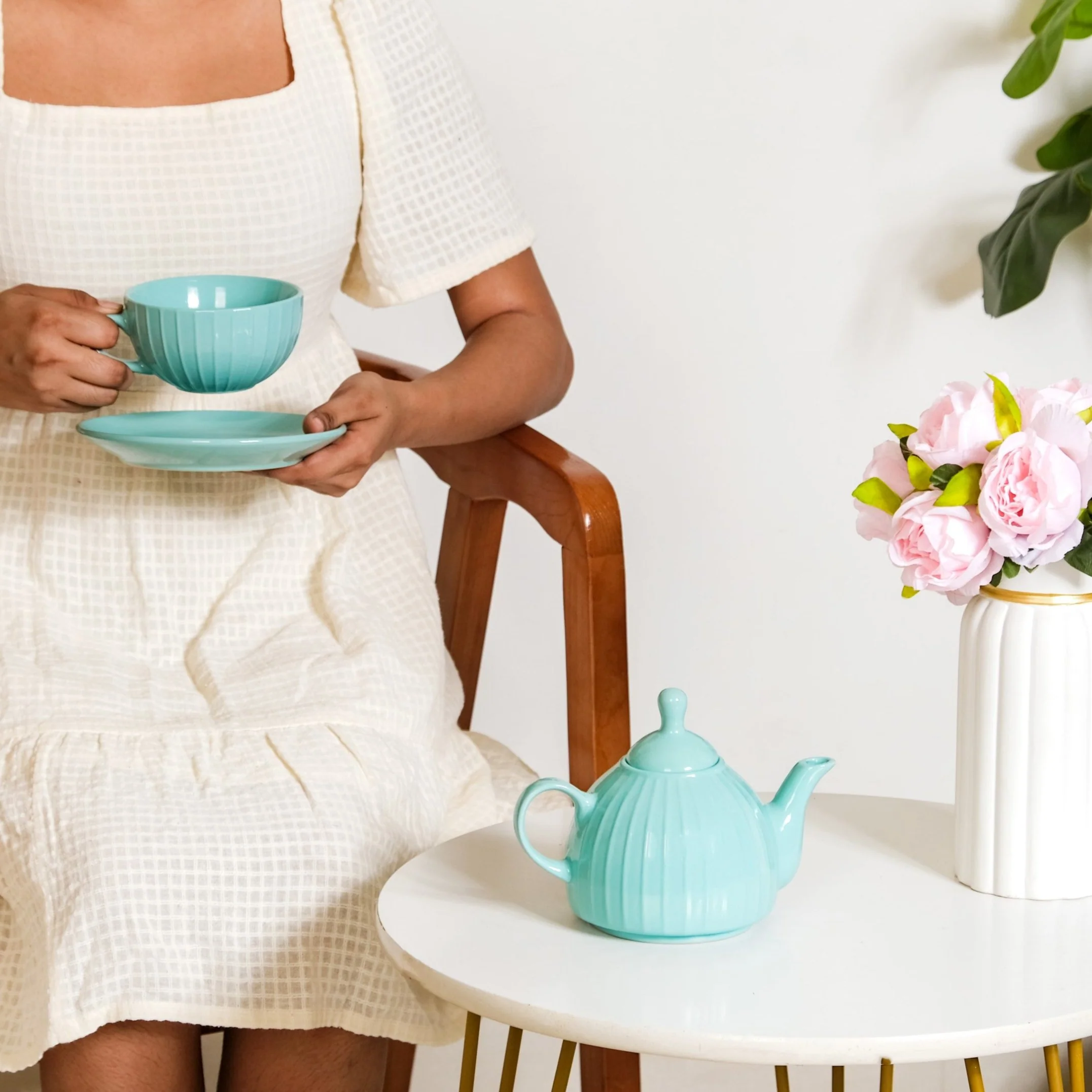 3 Piece Ambrosia Tea Set For 1 - Image 4