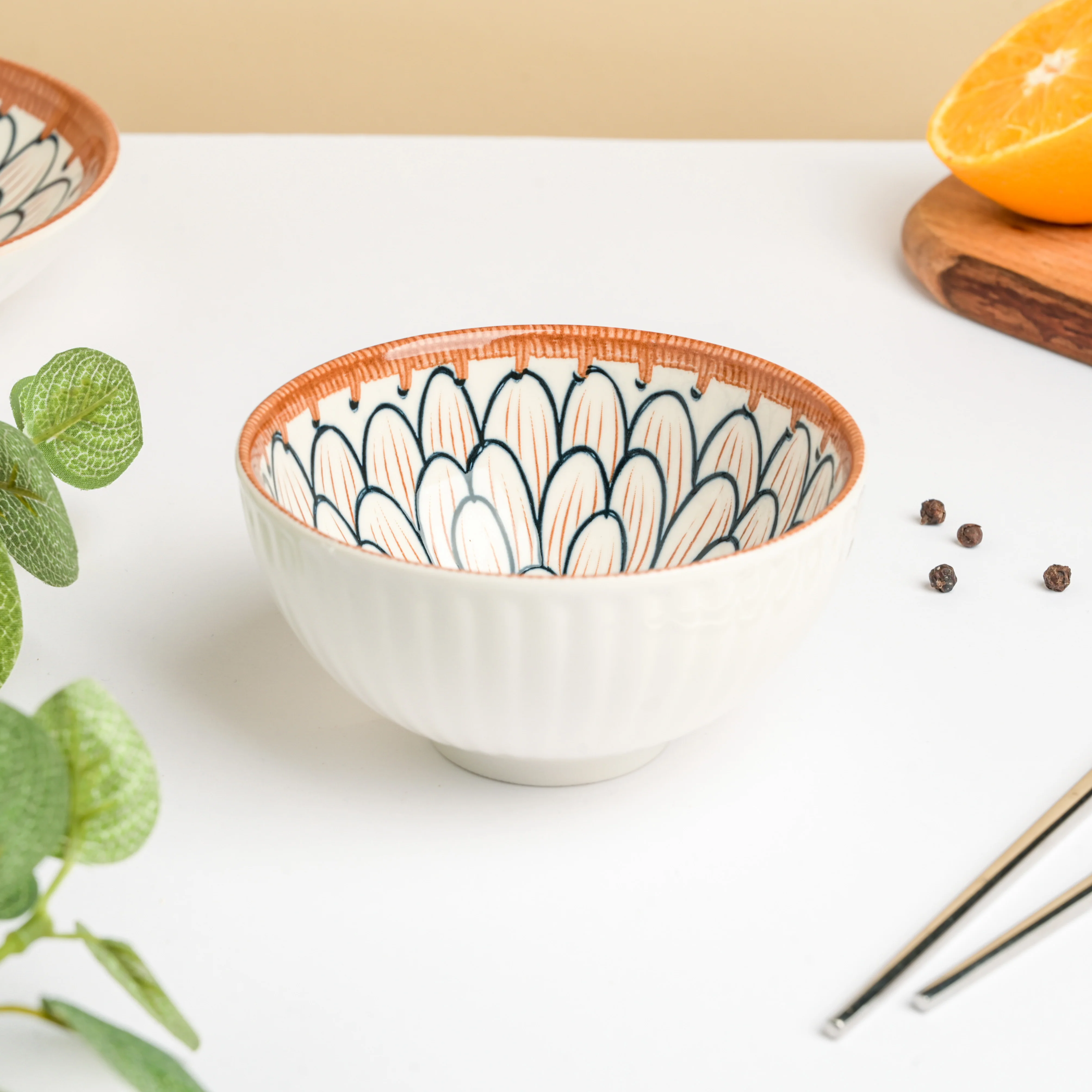 Abloom Ceramic Snack Bowl 4.5 Inch 250 ml - Image 5