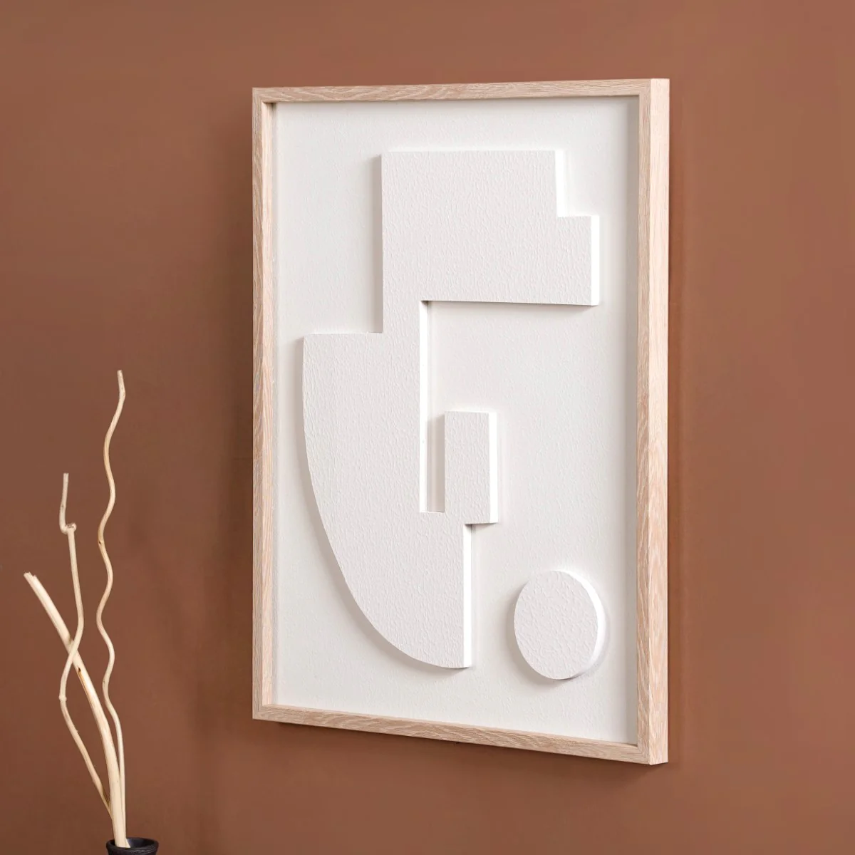 Abstract 3D Wall Art For Home Decor 20x16 Inch - Image 3