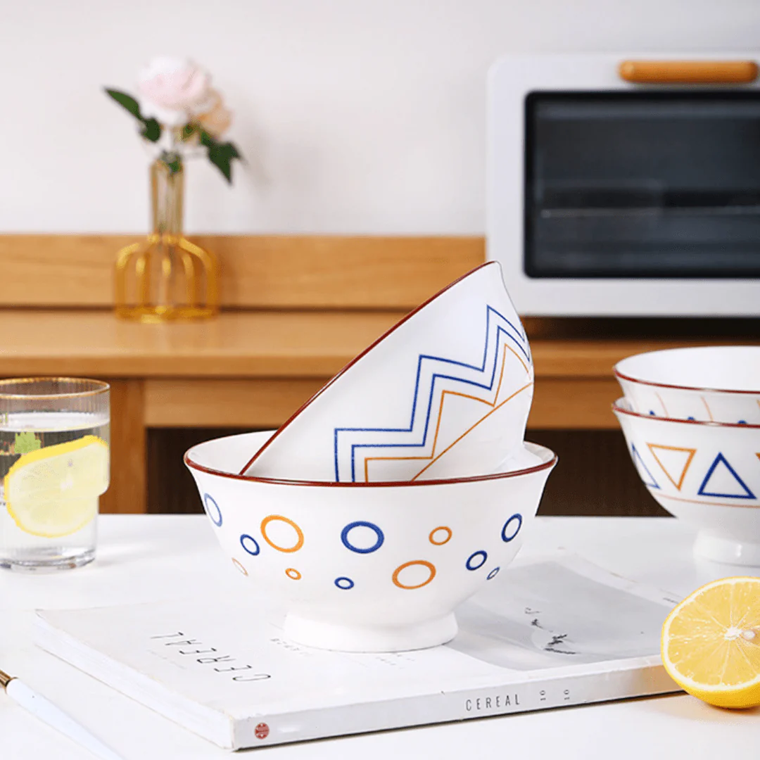 Abstract Design Bowl Set of 2 - Image 9