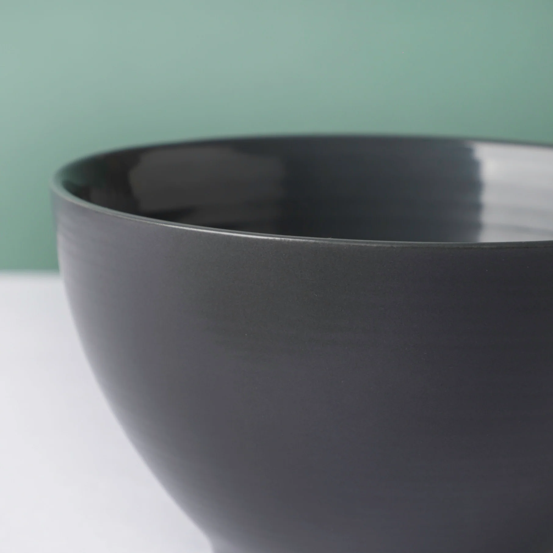Adora Glossy Soup Bowl Black 500ml - Image 5