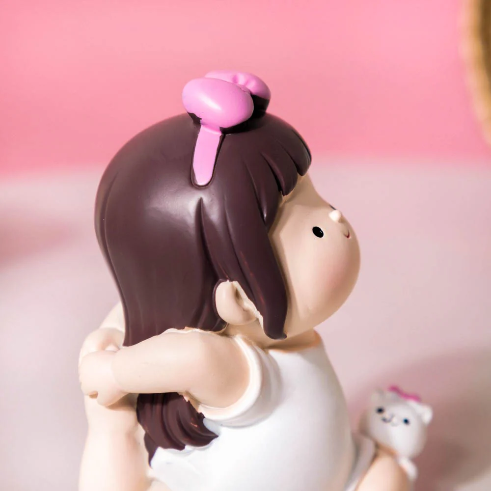 Adorable Yoga Girl Decor Showpiece - Image 5