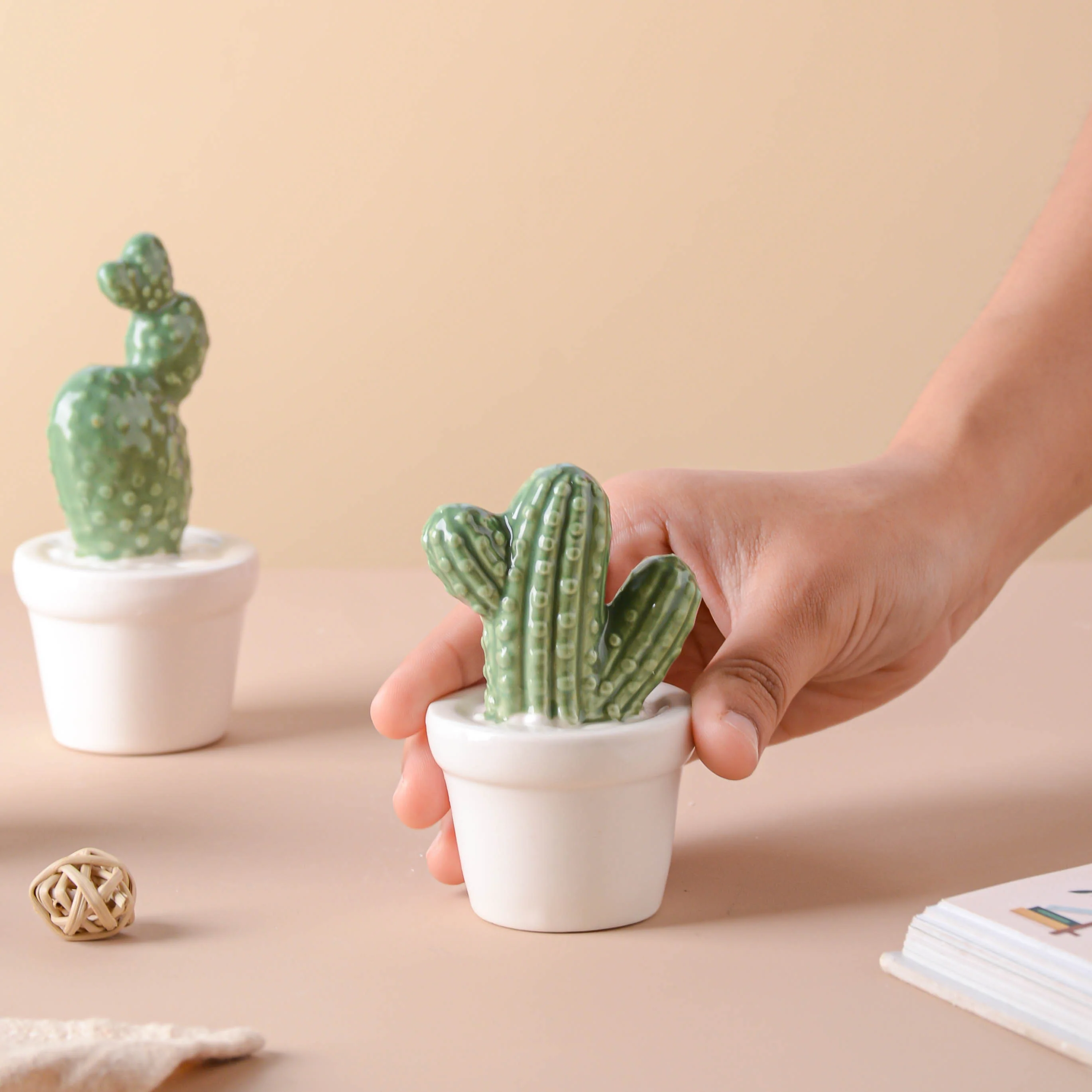 Artificial Cactus Plant Small - Image 3