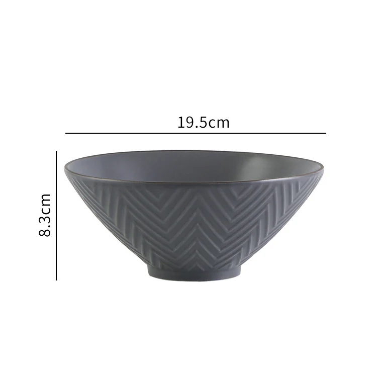 Asphalt Grey Ramen Bowl 800 ml - Image 10