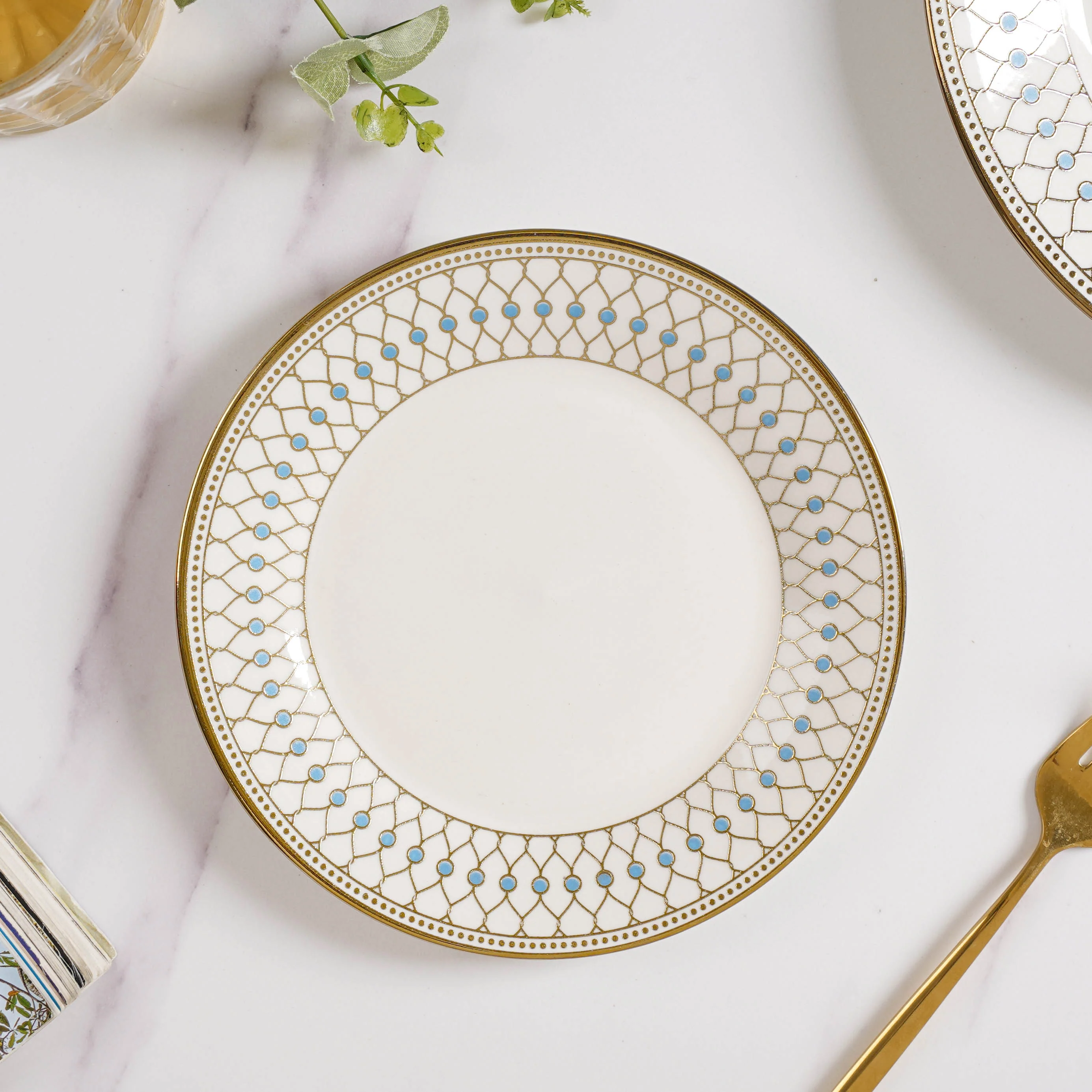 Aurelea Ceramic Snack Plate - Image 5