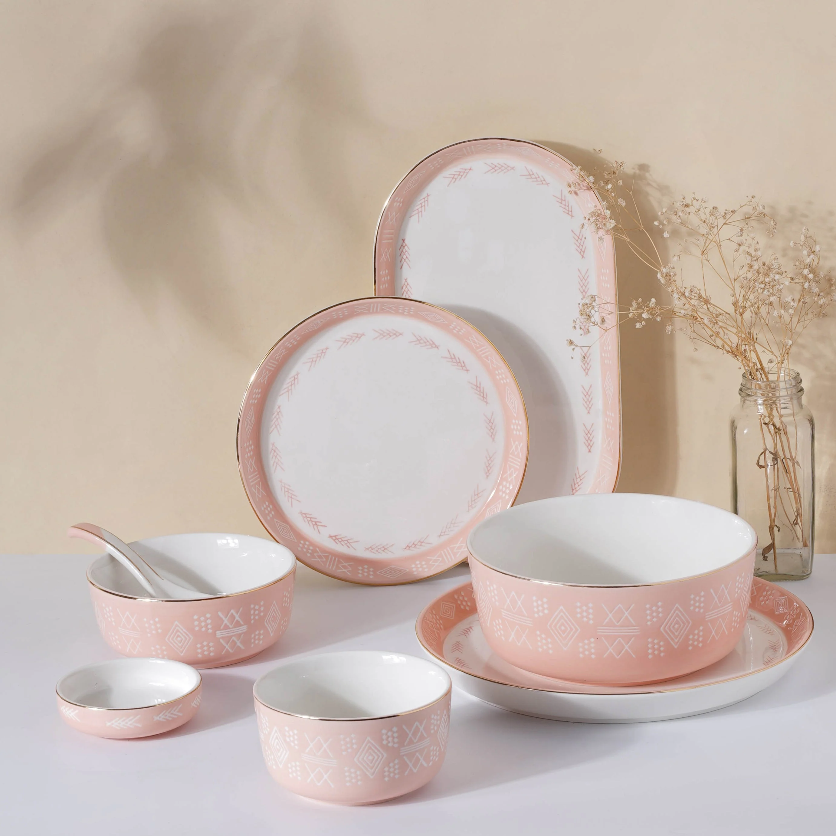 Azo Serving Bowl Pink - Image 7