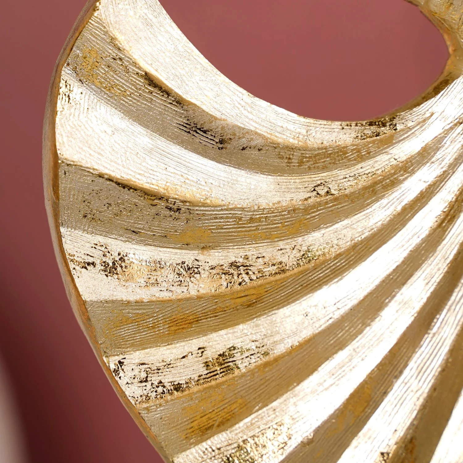 Ballet Dancer Home Decor Statue Gold - Image 5