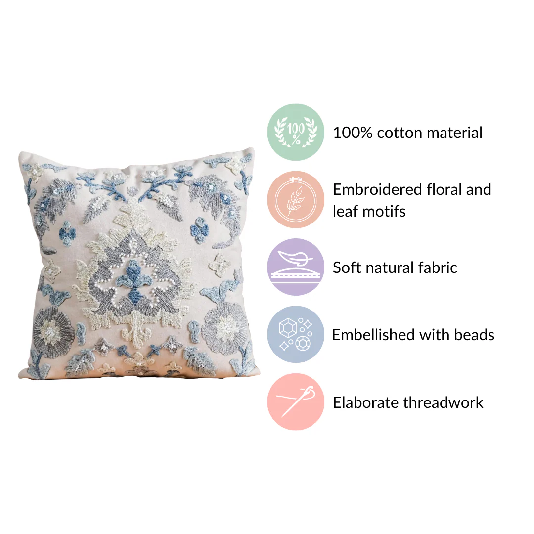 Baroque Cushion Cover For Home Decor 16x16 Inch - Image 5