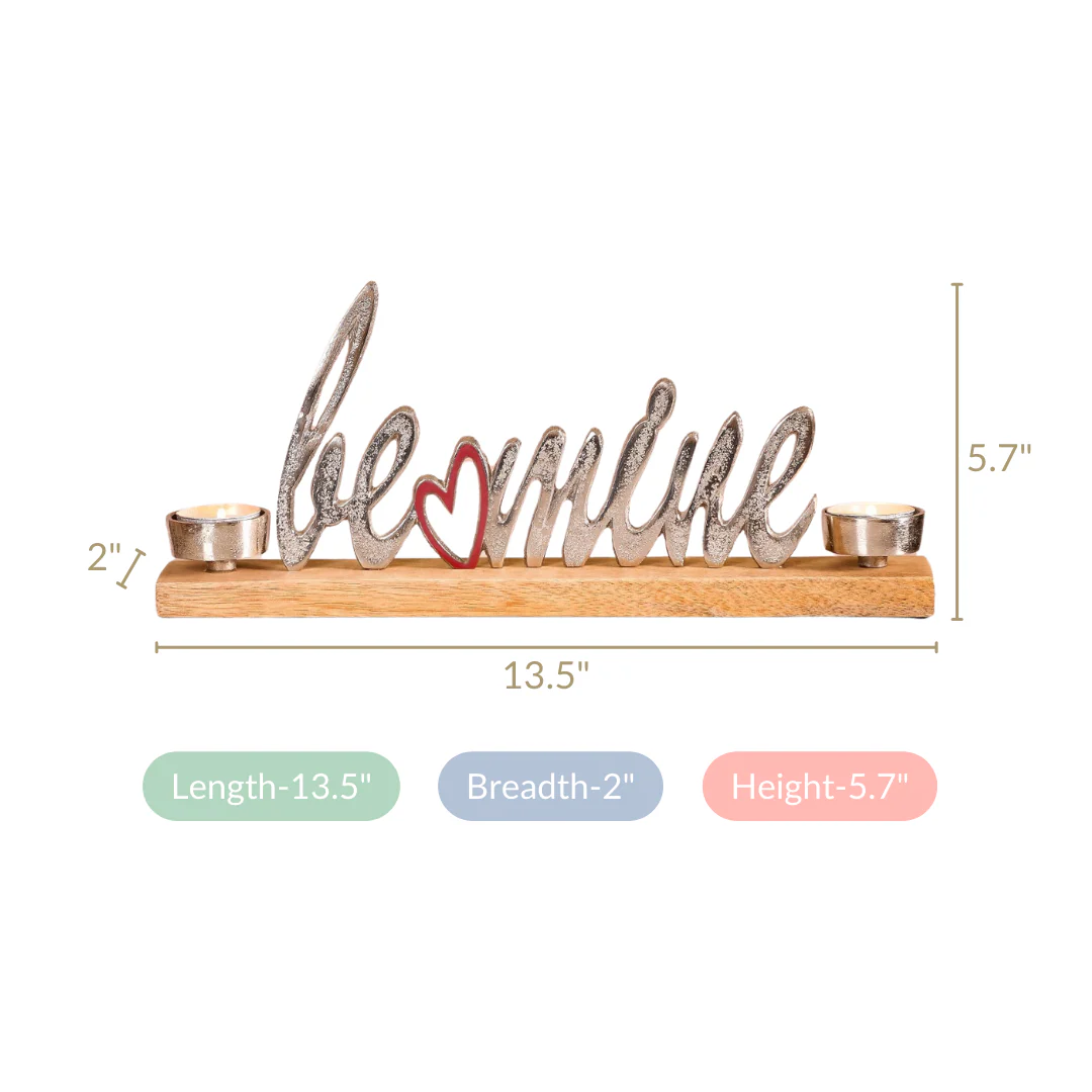 Be Mine Decor Object With Tealight Holder - Image 6
