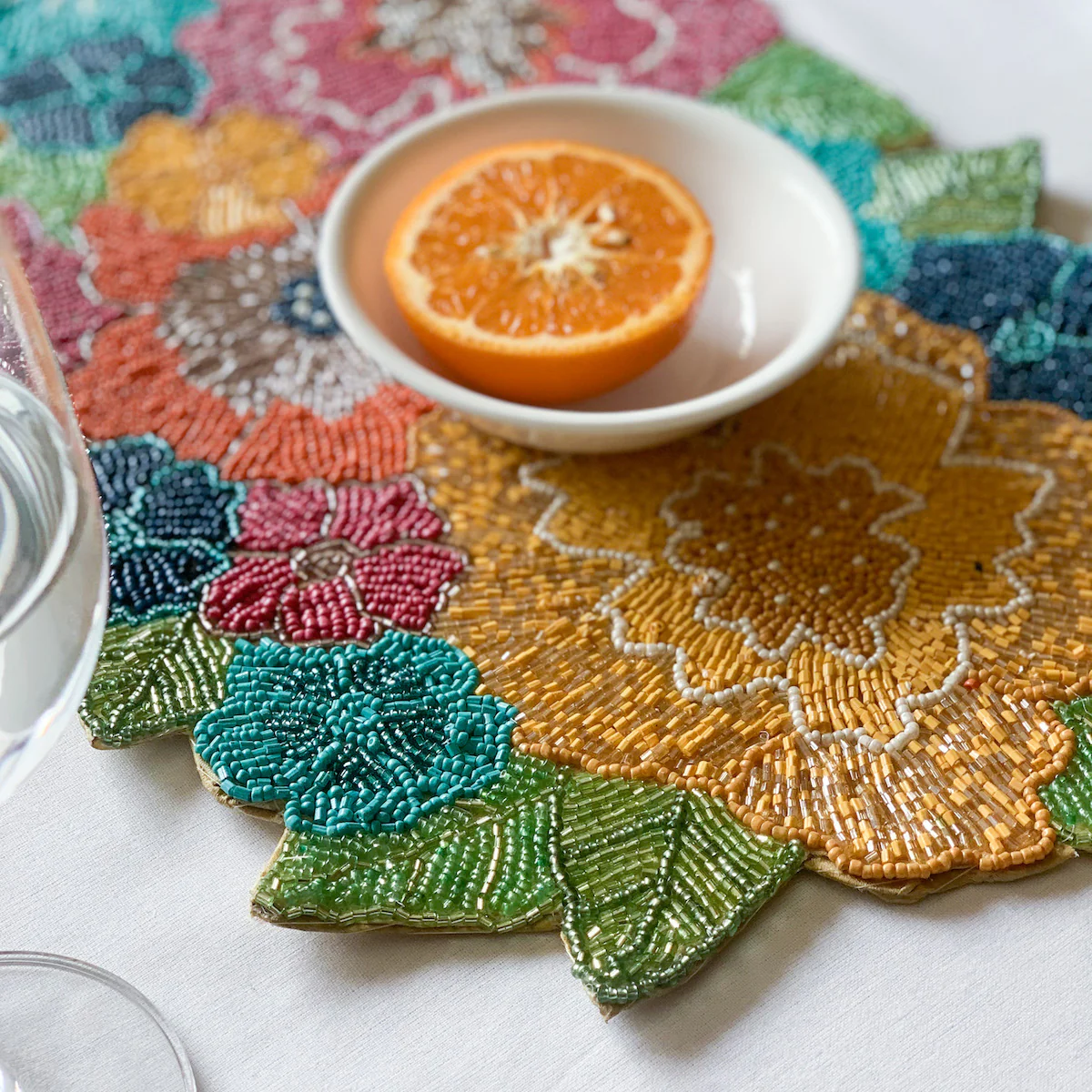 BEADS Floral Runner - Colourful - Image 5