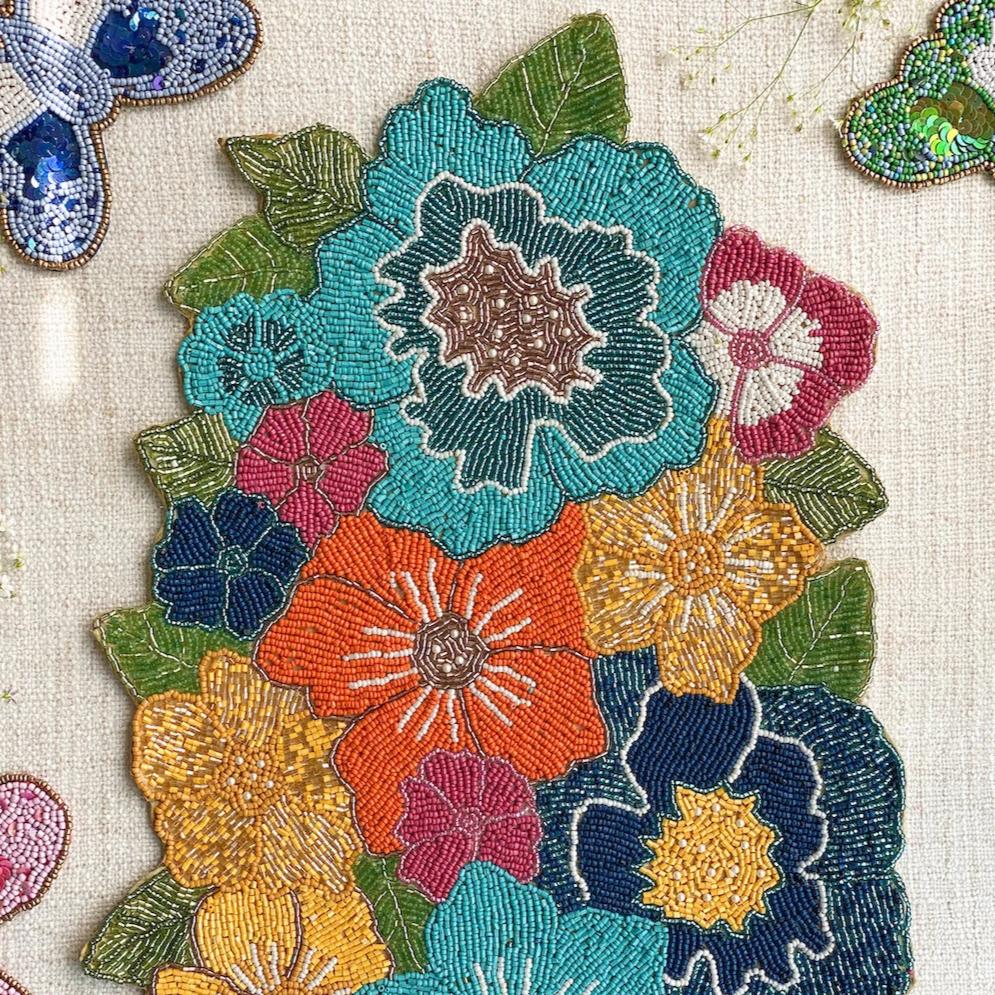 BEADS Floral Runner - Colourful - Image 6