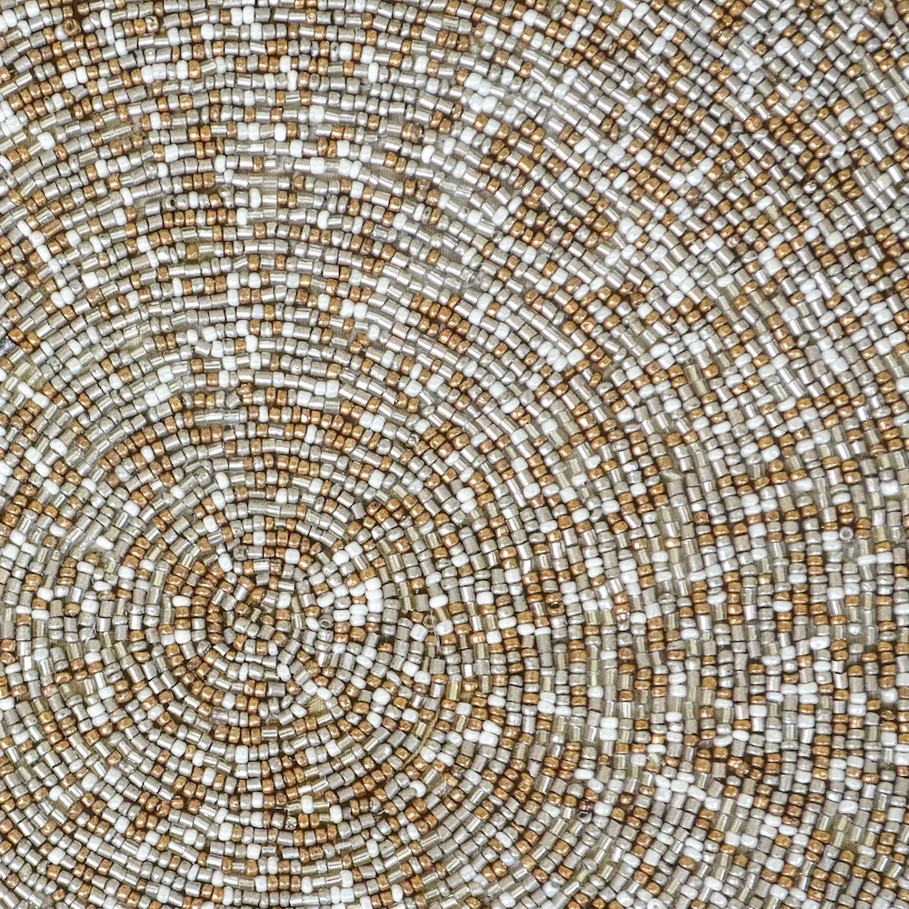 Beads Silver Gold Table Mat - Image 2