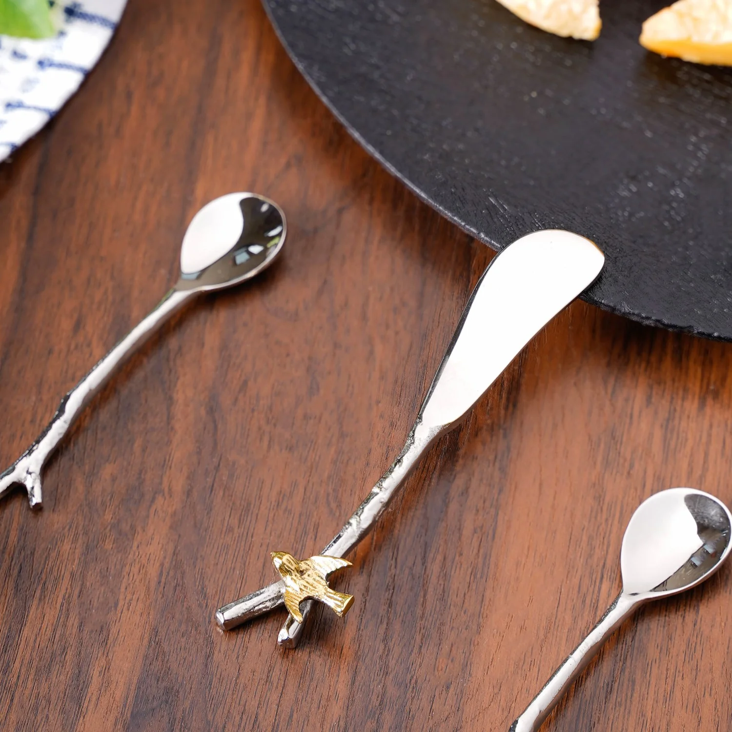 Bee And Bird Stainless Steel Cutlery Set Of 4 - Image 7