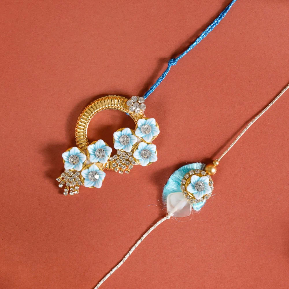 Bhai Bhabhi Rakhi Gift Hamper Set of 3 - Image 2