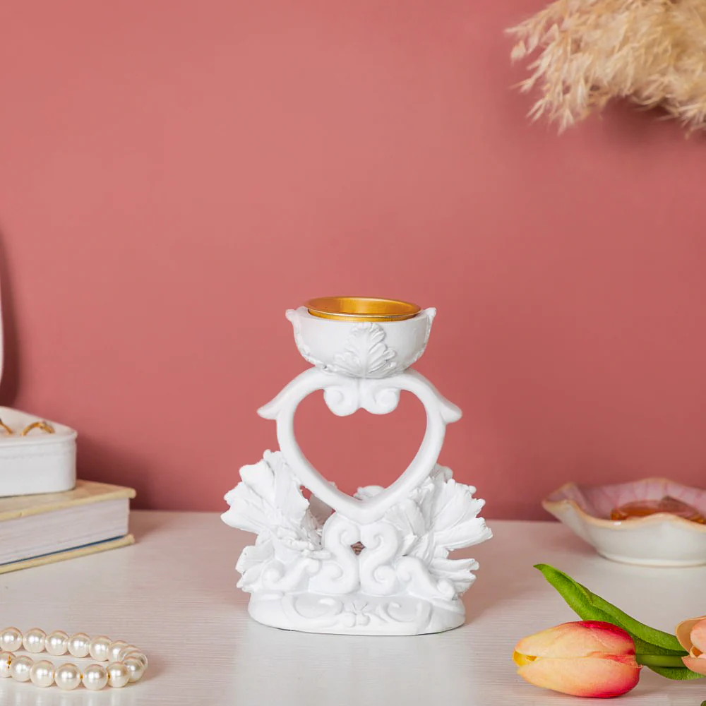 Birds Of Love Showpiece White - Image 8