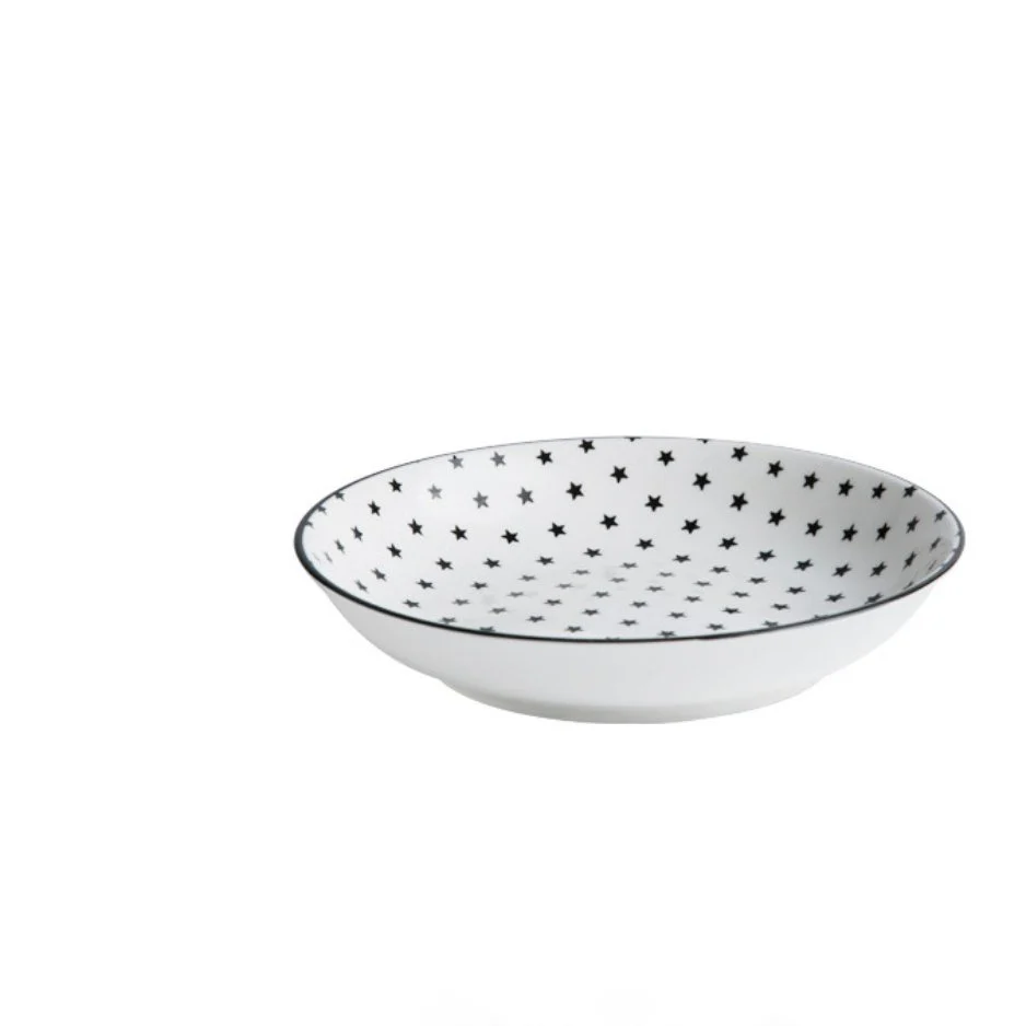 Black and White Deep Plate - Image 18