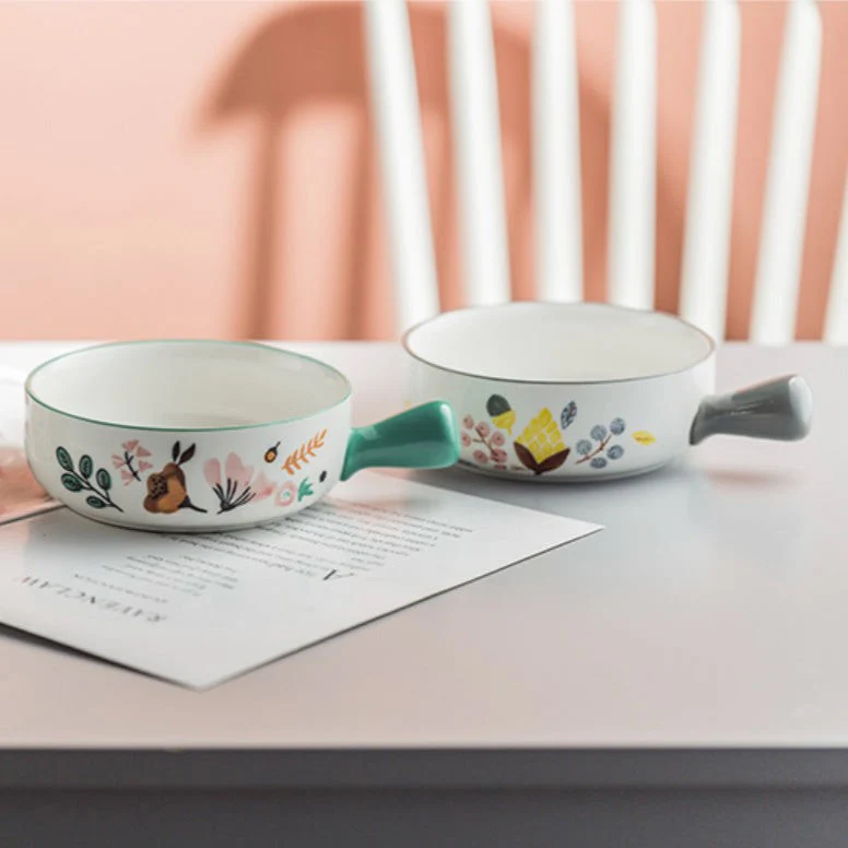 Bloom Bowl With Handle - Image 5