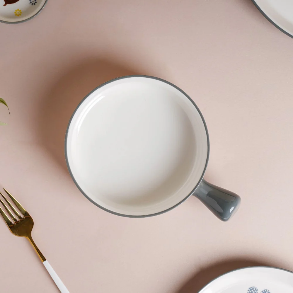 Bloom Grey 26 Piece Dinner Set For 6 - Image 8