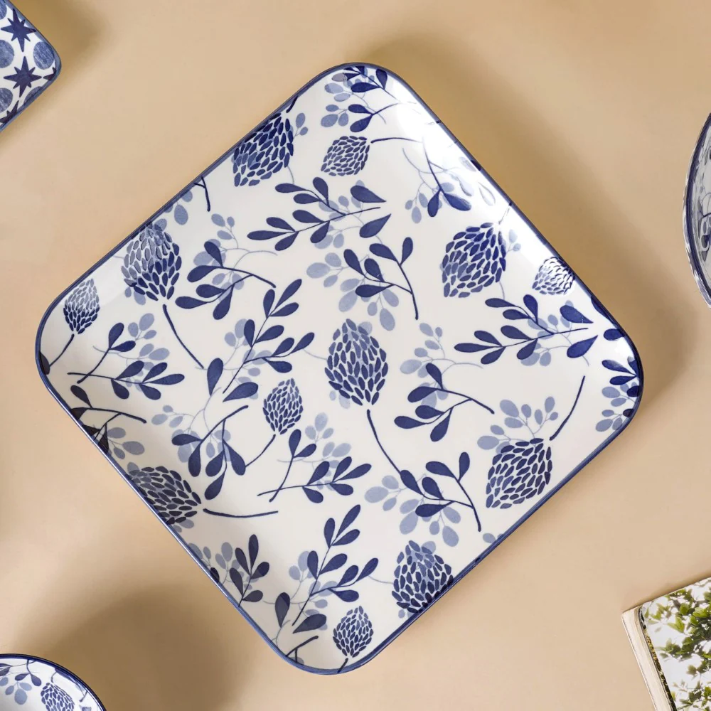 Blue 26 Piece Dinnerware Set For 6 - Image 22