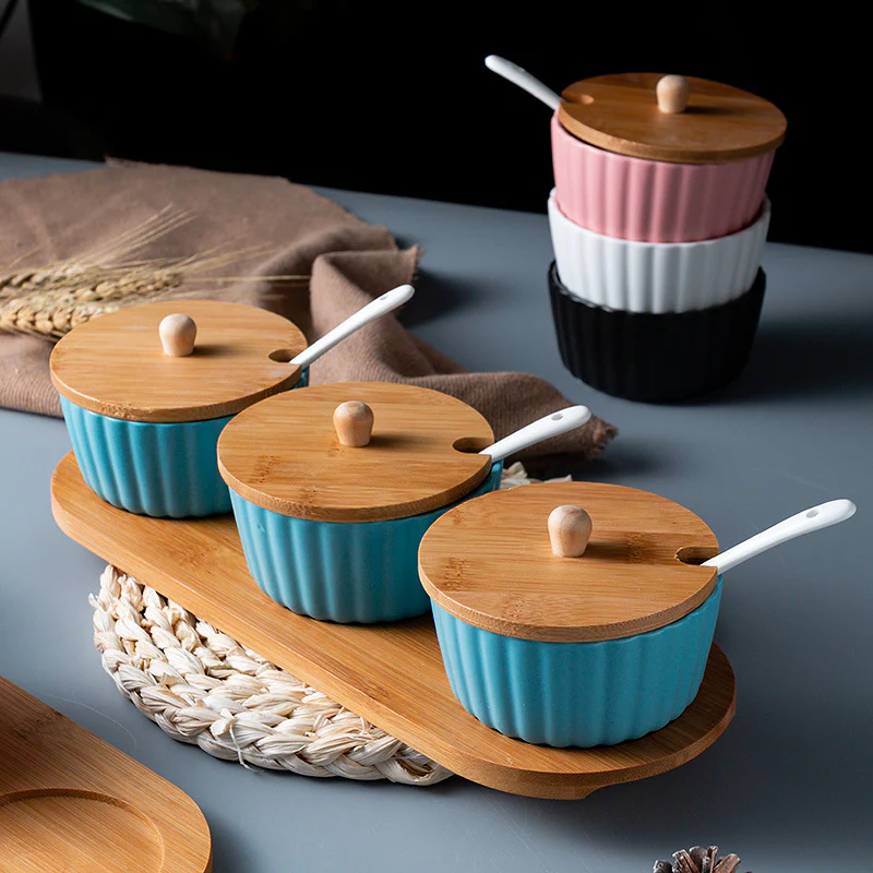 Blue Bell Spice Jar Set Of 3 - Image 5