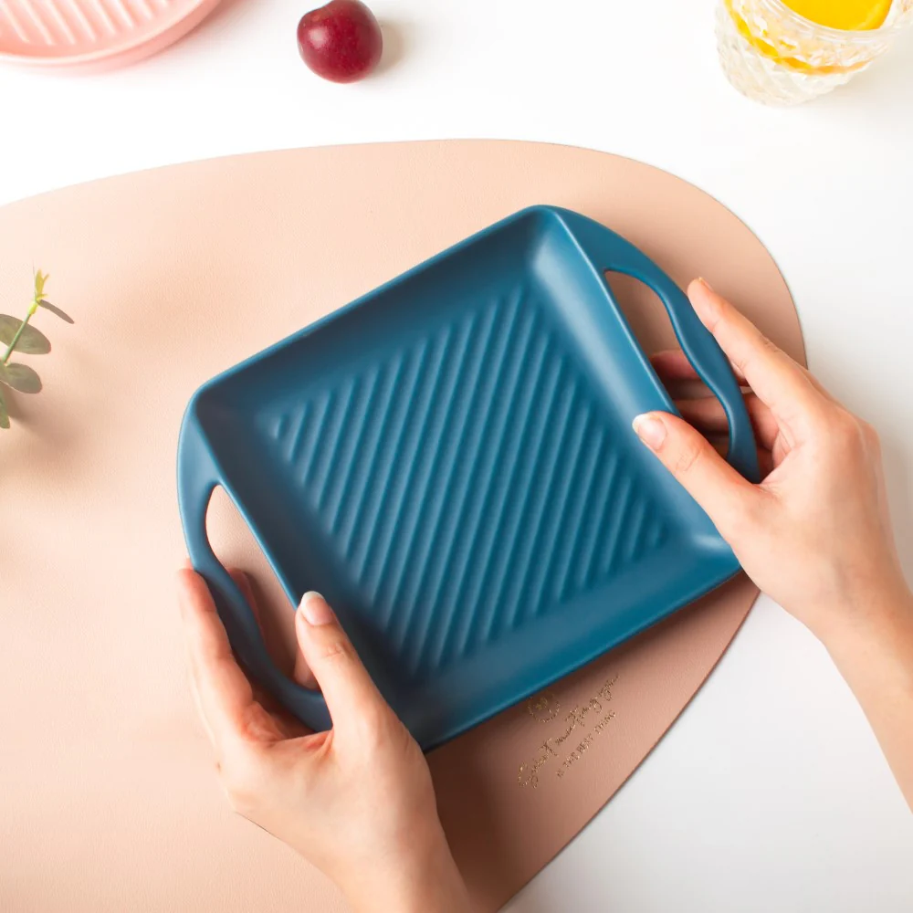 Blue Square Baking Tray Small - Image 2
