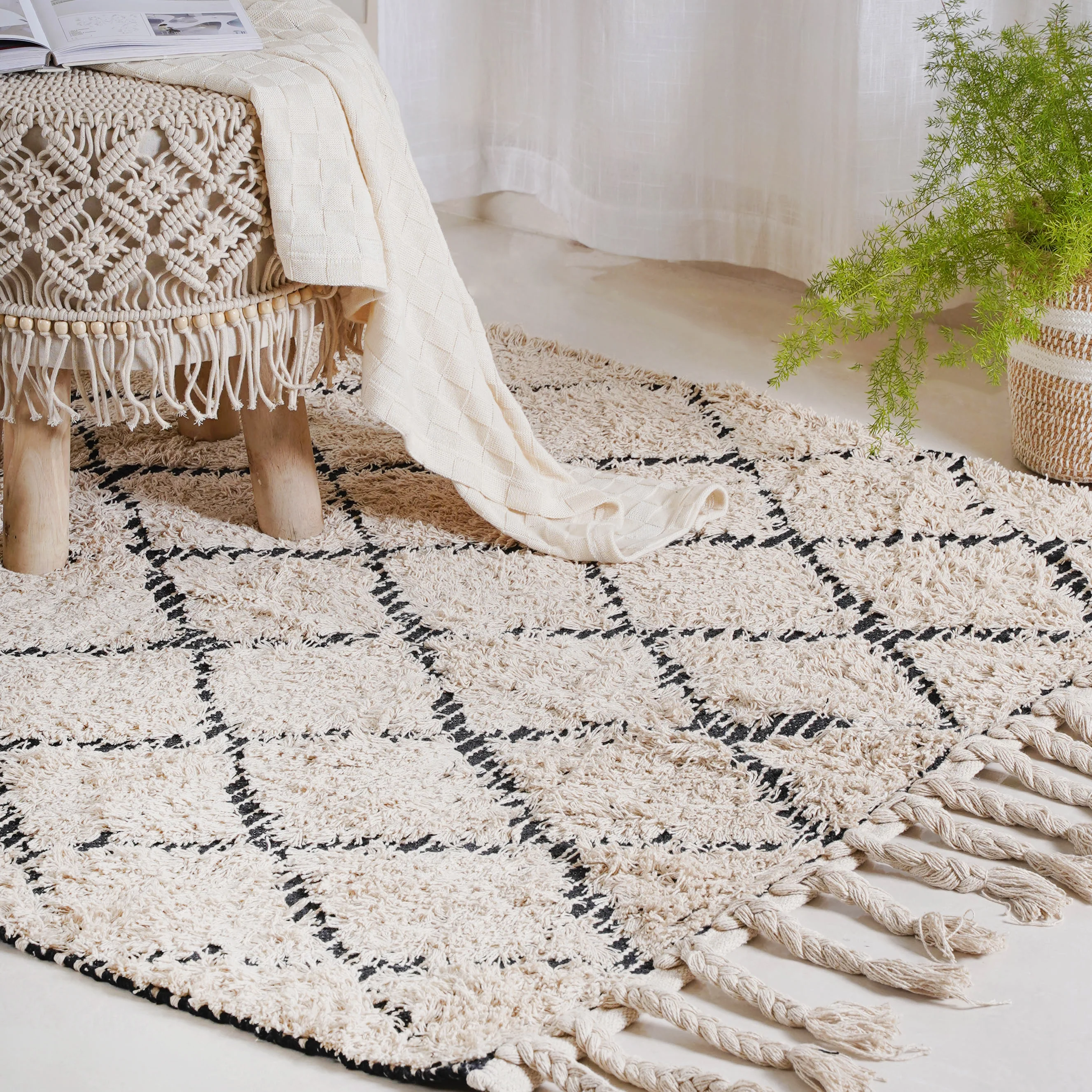 Bohemian Rug for Living Room - Image 6