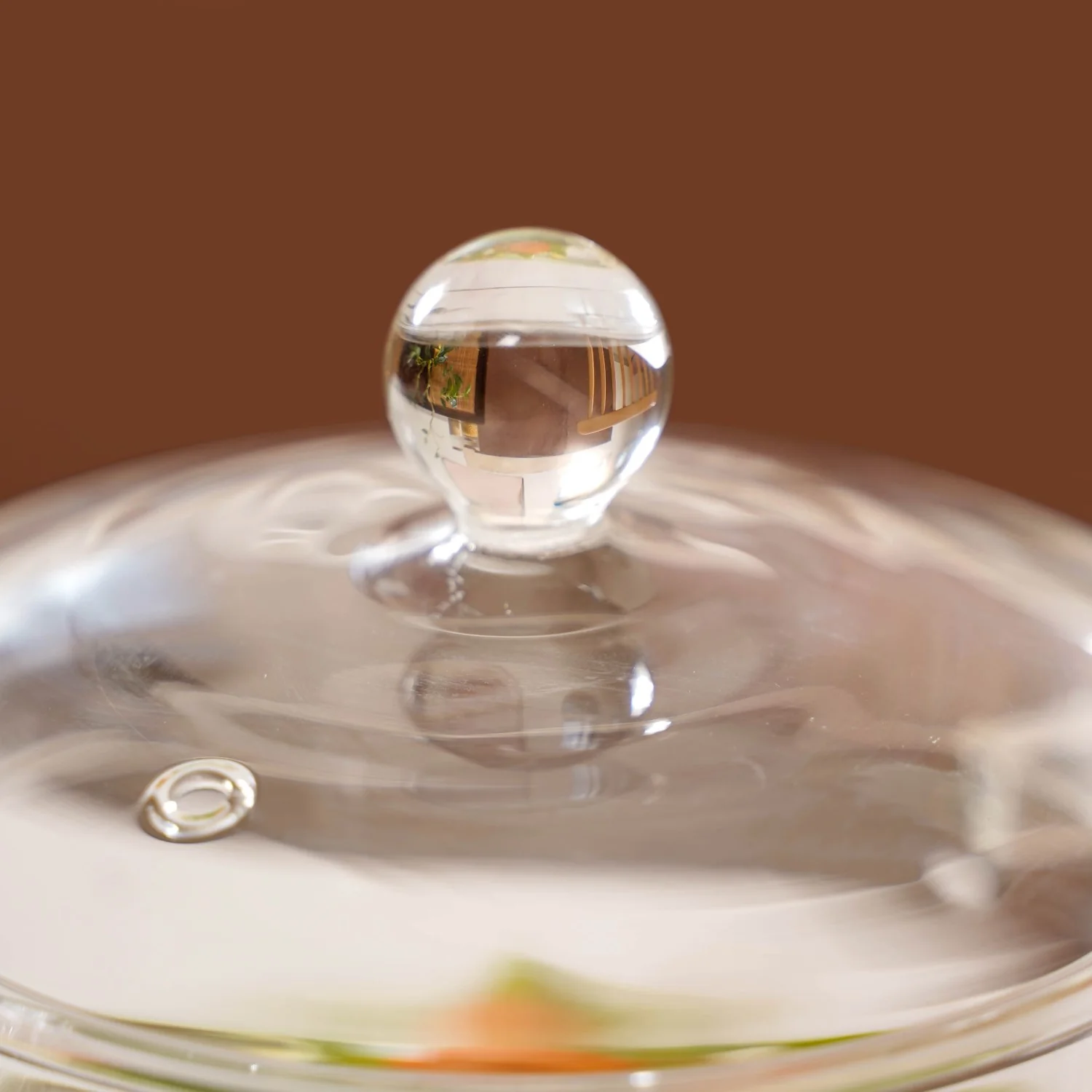 Borosilicate Stovetop Glass Cooking Pot With Lid 1300ml - Image 8