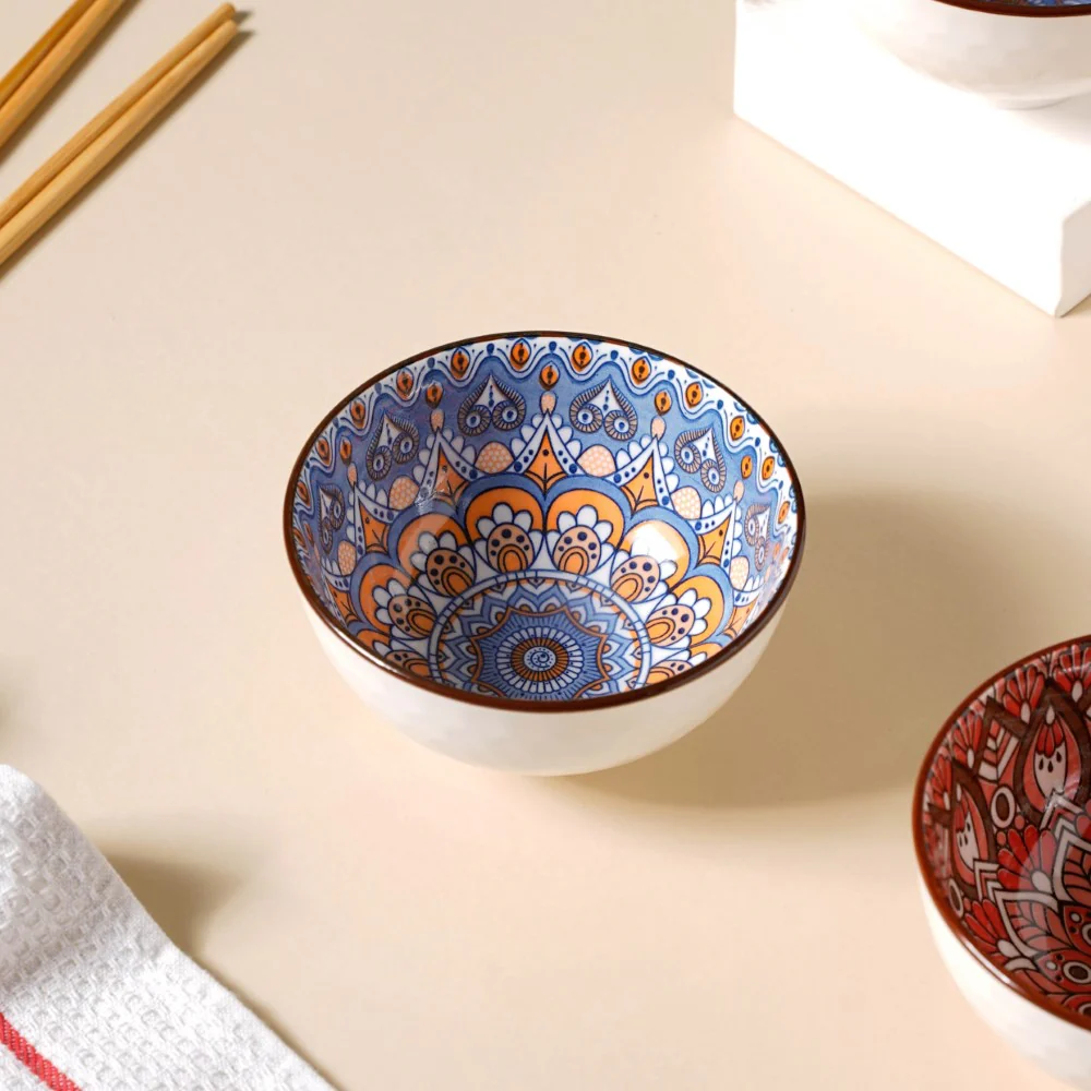 Bowls with Chopsticks Set of 6 - Image 11