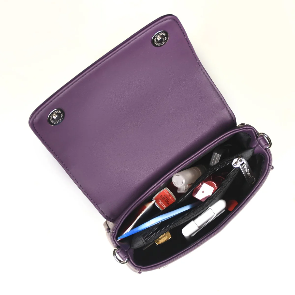 Brio Spunky Suave Shoulder Bag Purple - Image 4