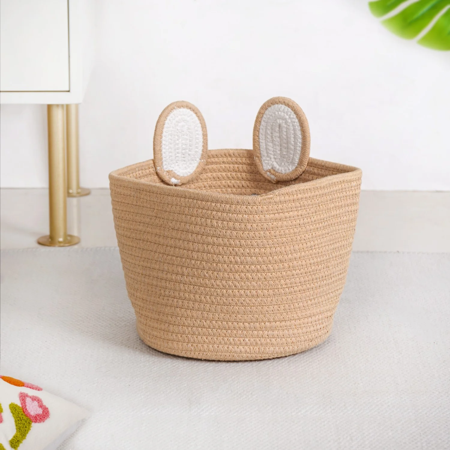 Brown Bear Basket For Kids Room 19cm - Image 8
