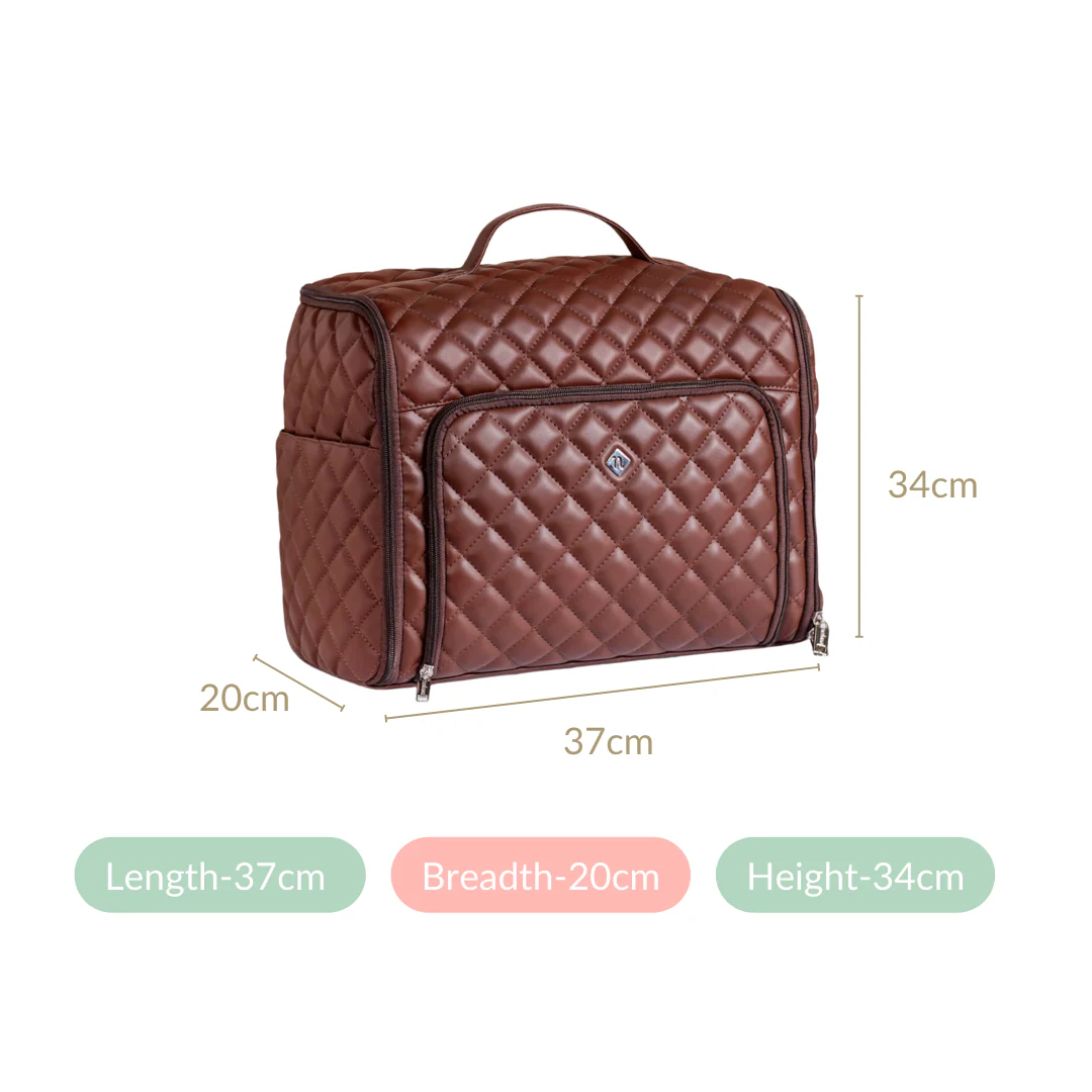 Brown Carry On Travel Bag - Image 5