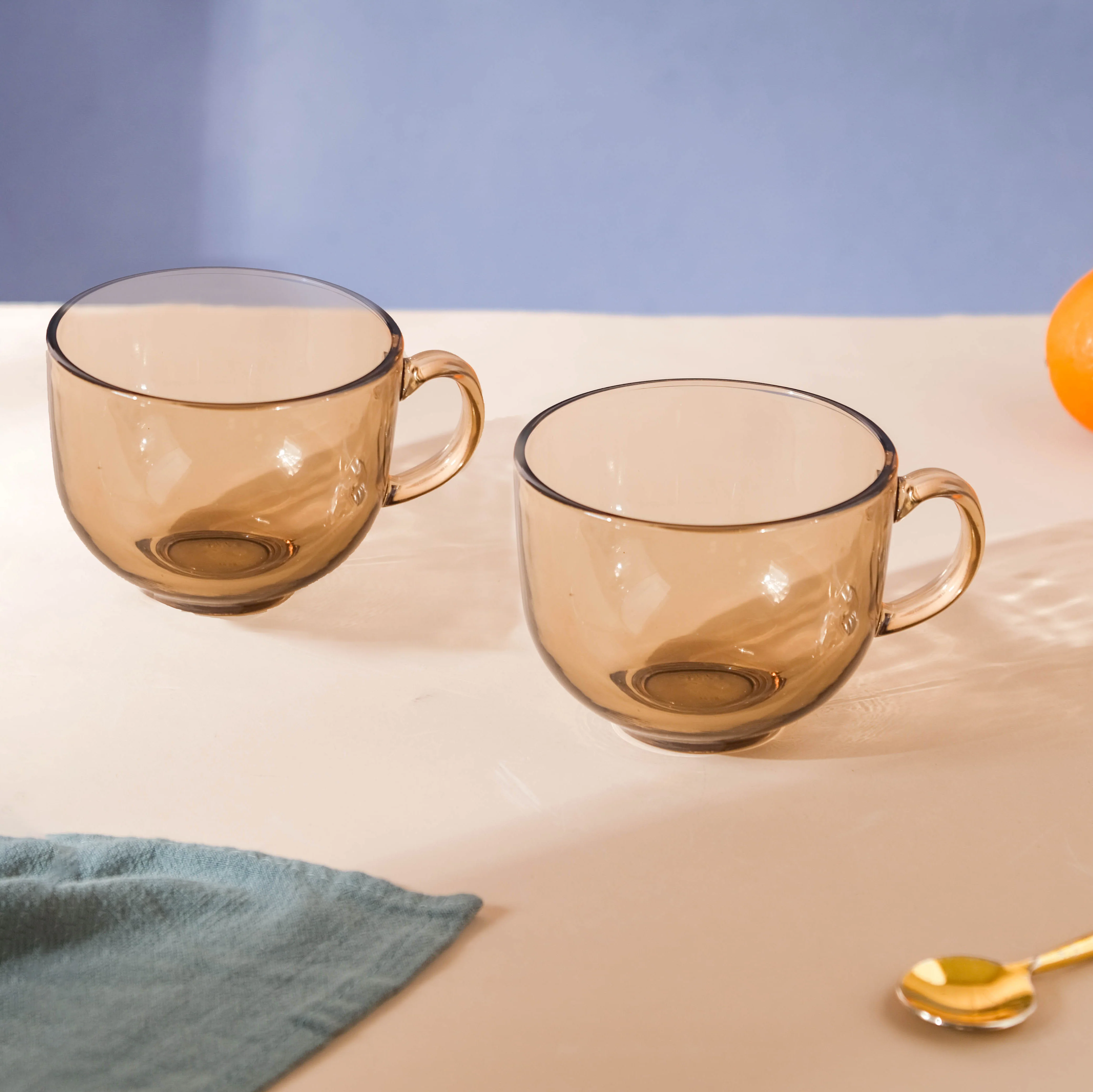 Brown Cup Set of 2 - Image 7