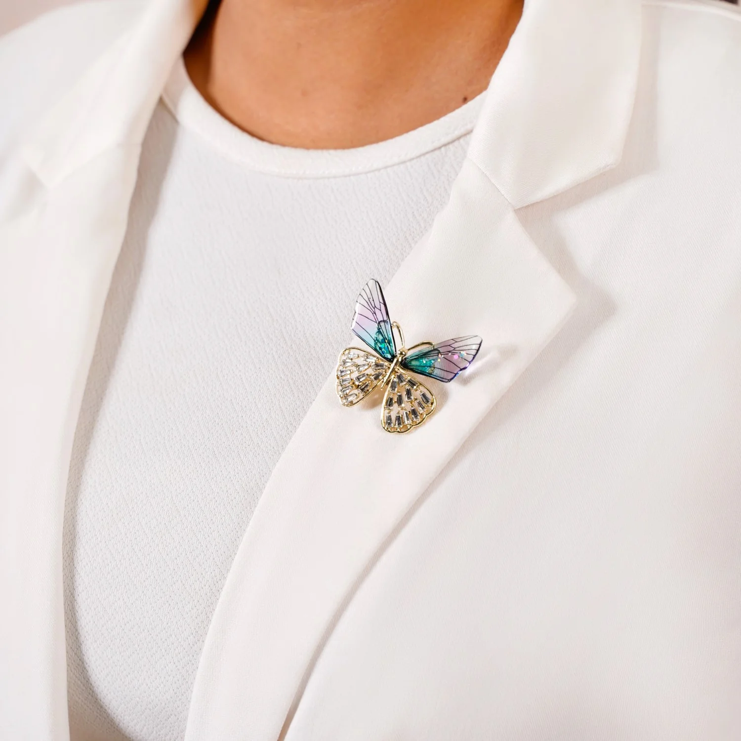Butterfly Brooch Pin - Image 2