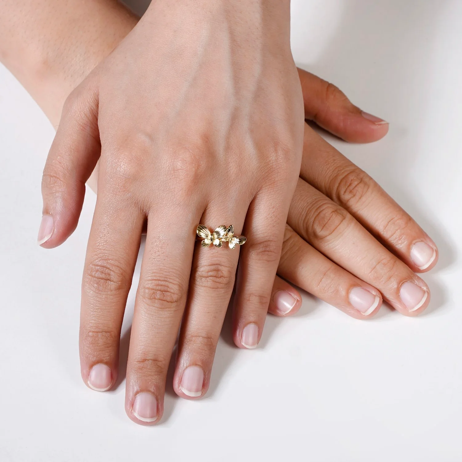 Butterfly Fly Away Adjustable Ring - Image 2