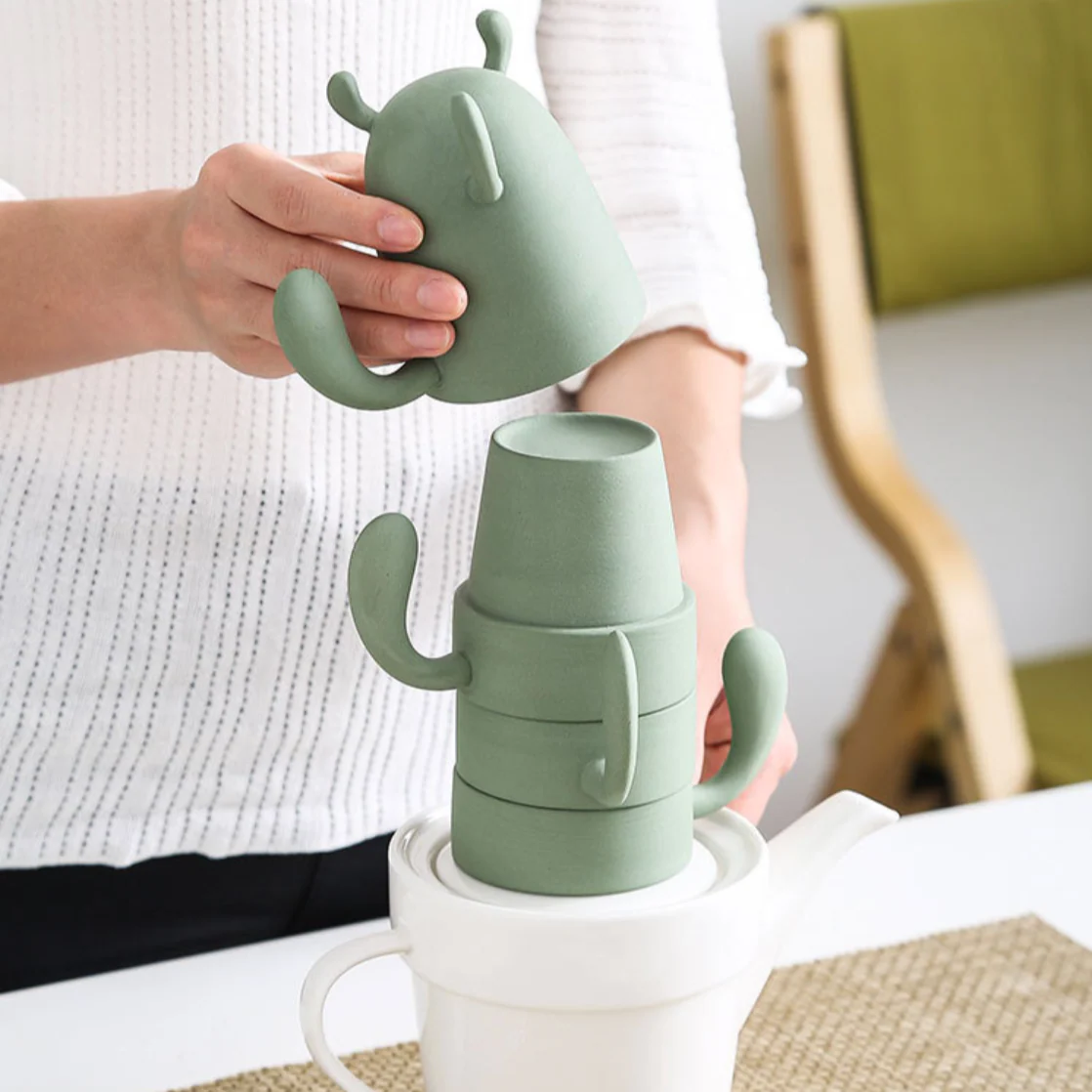 Cactus Teapot Set - Image 4