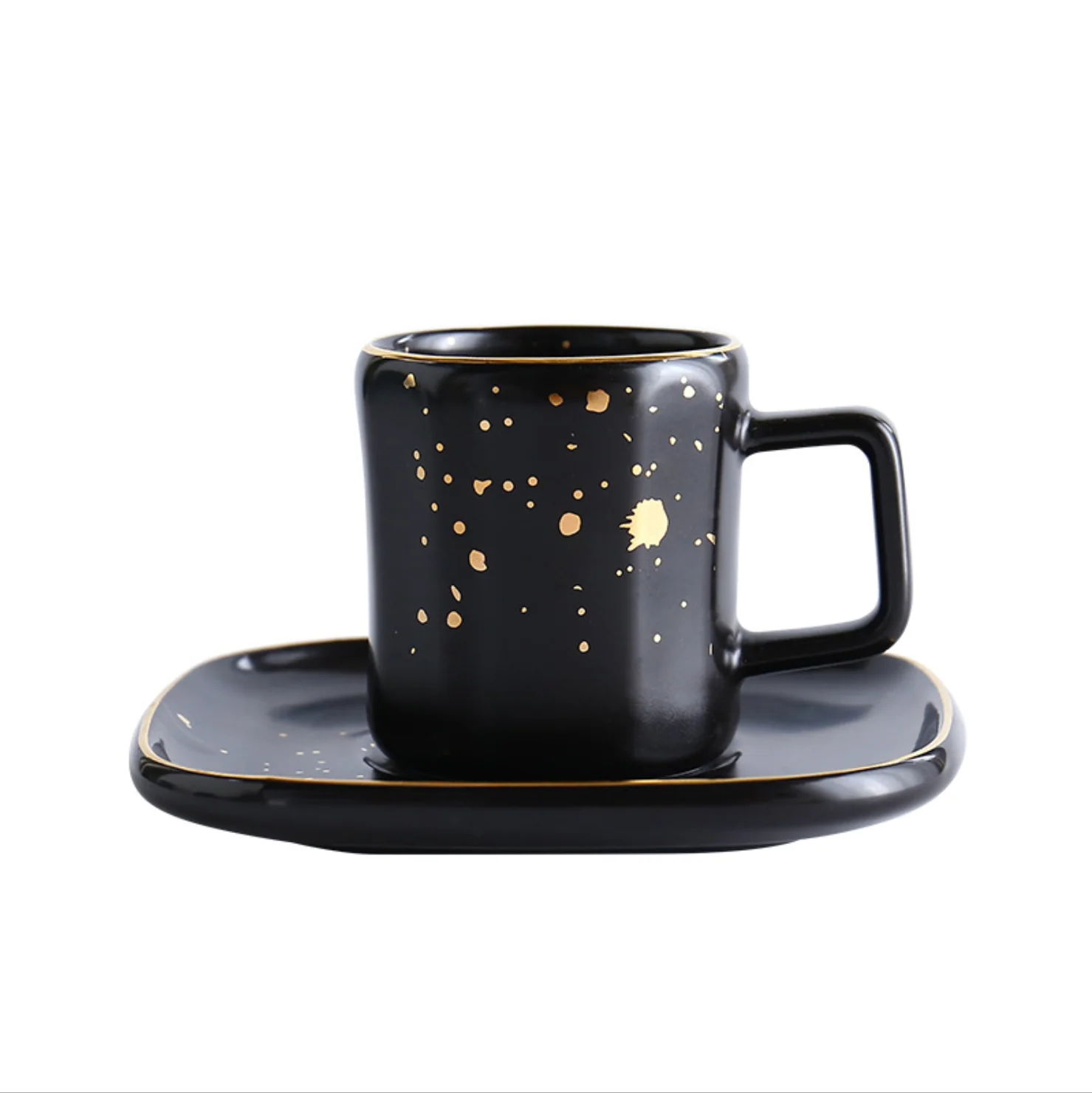 CARA Espresso cup & saucer - soul black - Image 2