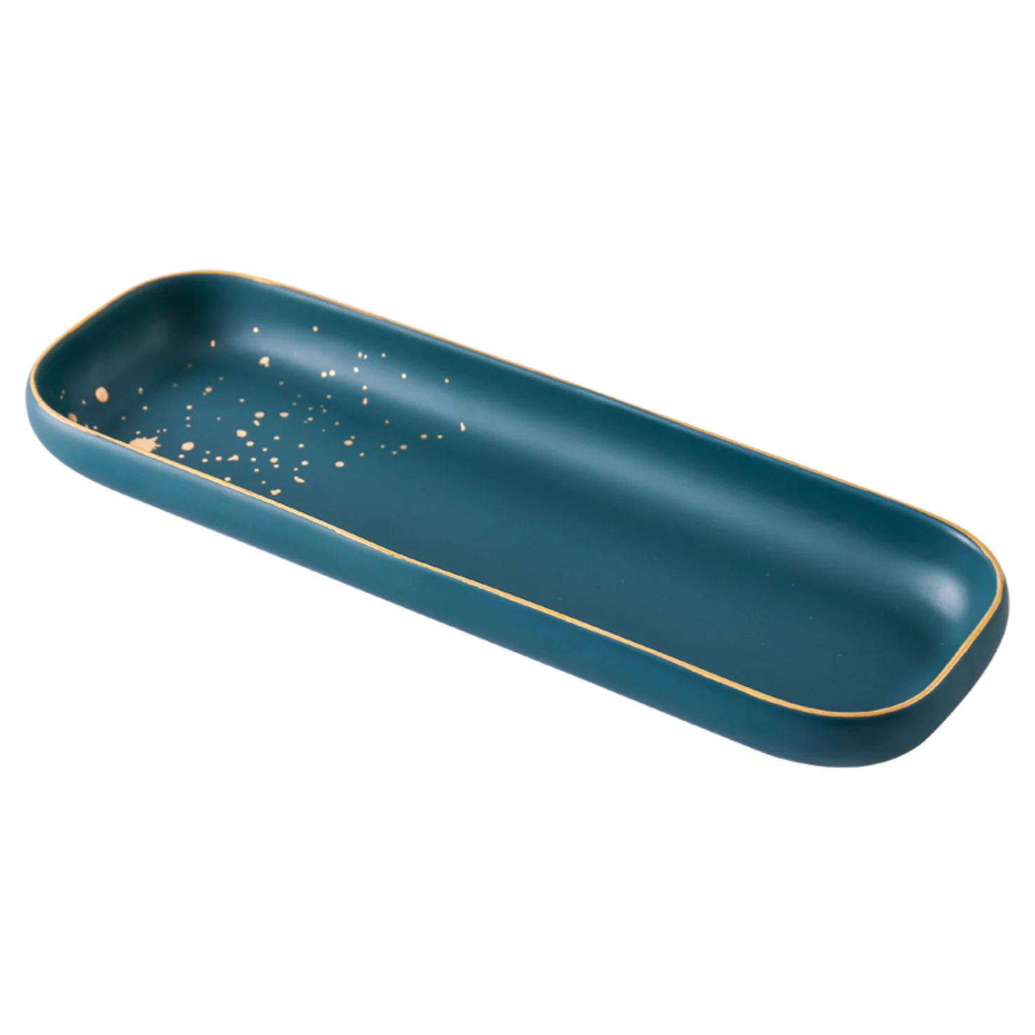 CARA long plate - midnight green - Image 4