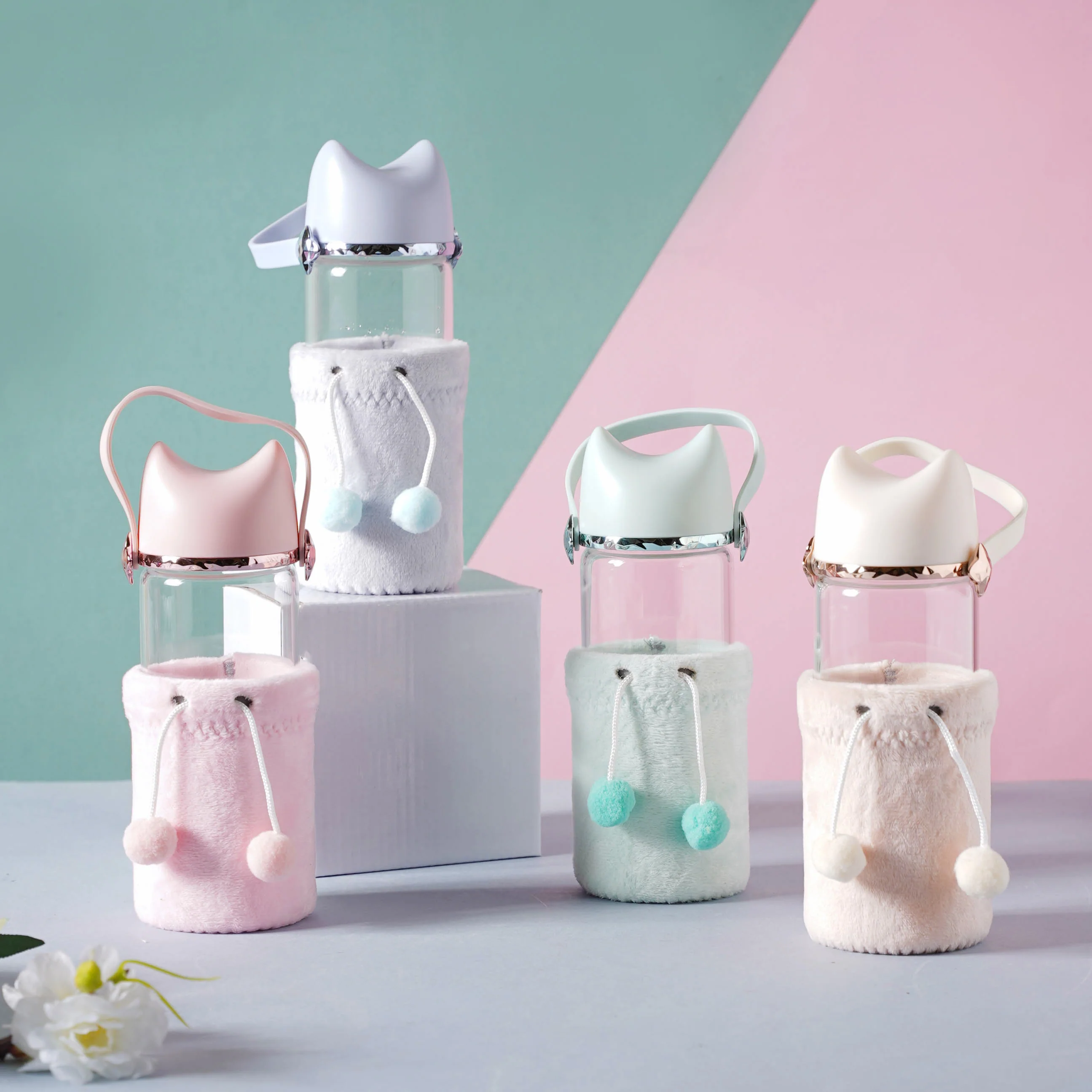Cat Ear Water Bottle - Image 10